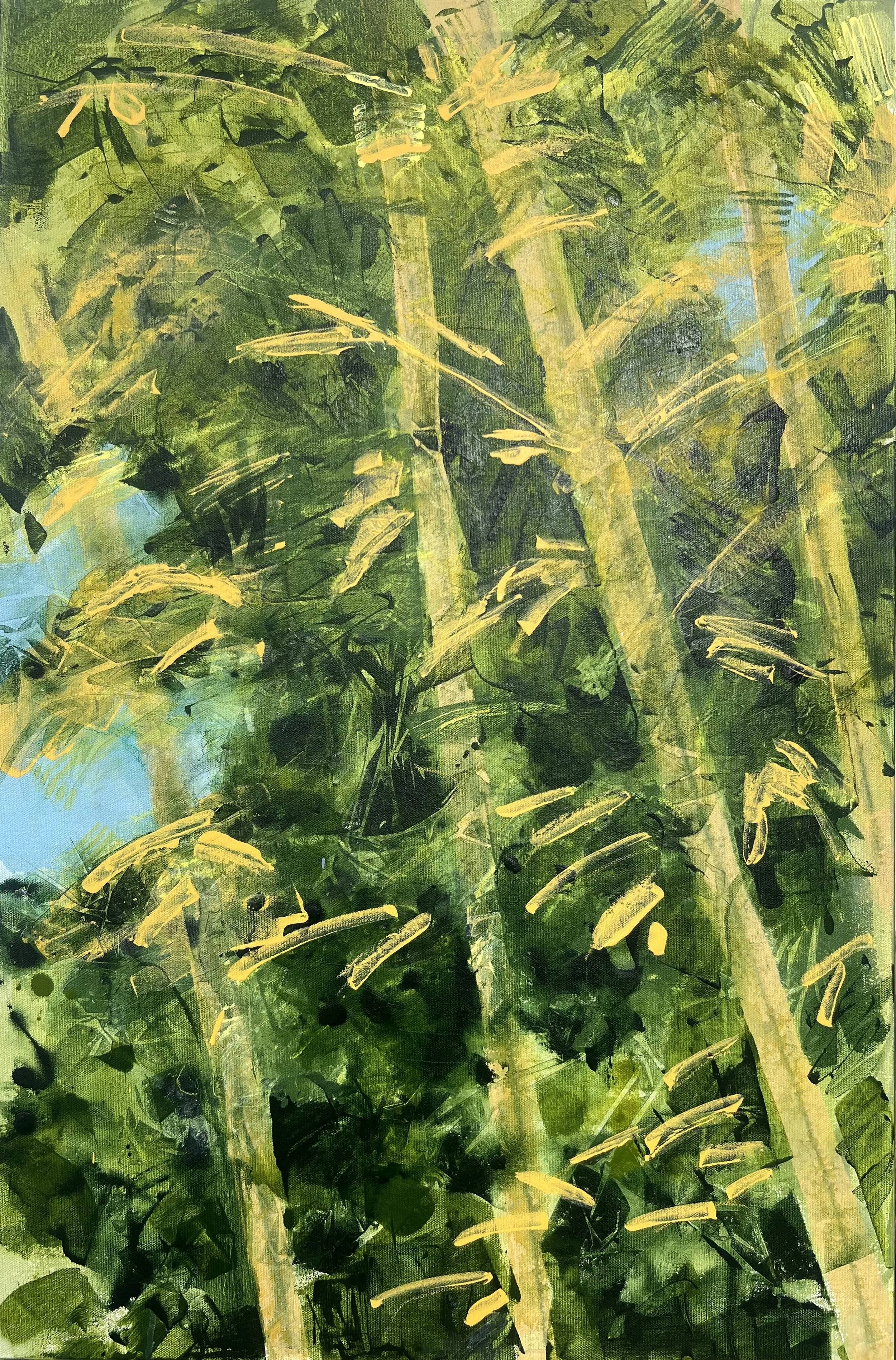 Willow - Acrylic on Canvas, 24" x 36"