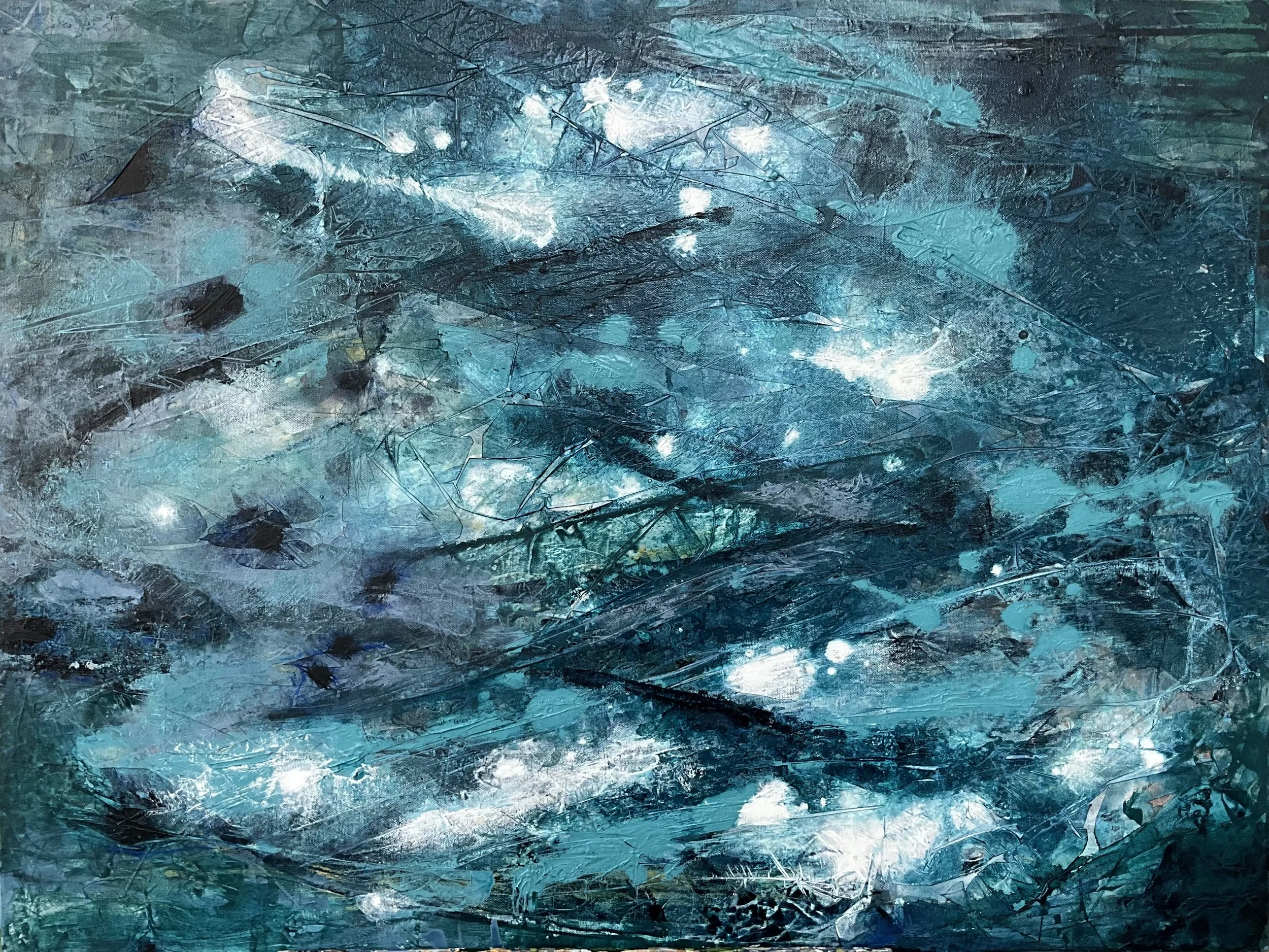 Broooke - 40" x 30" - Acrylic on Canvas