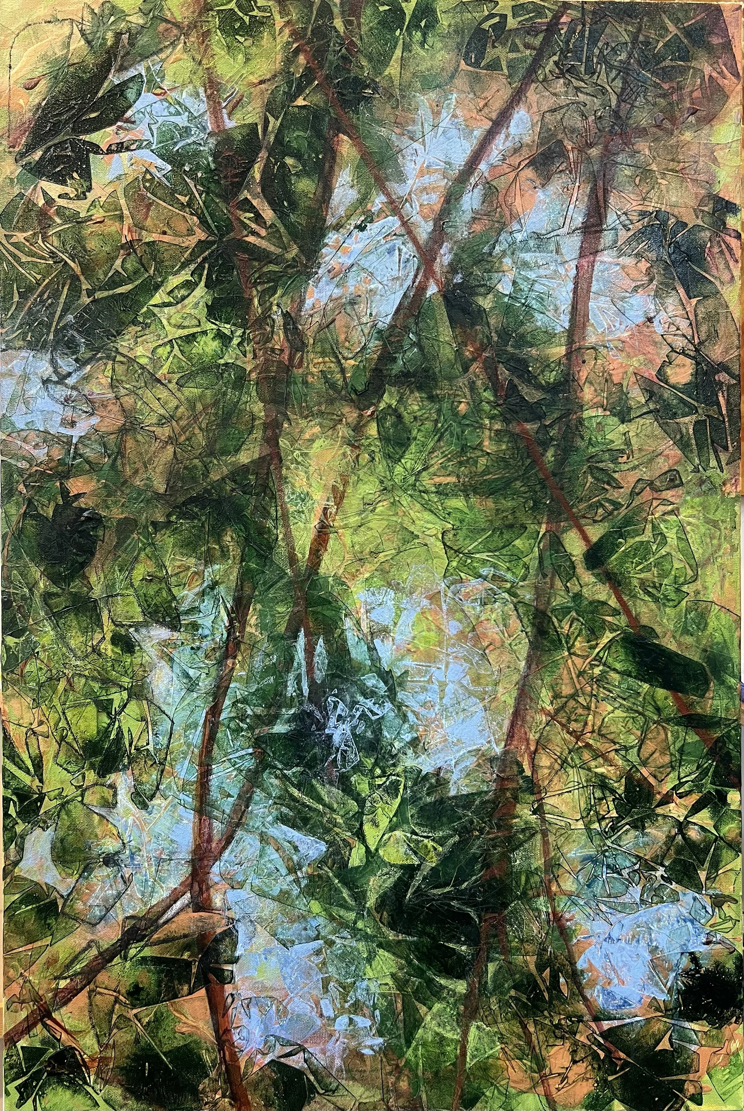 The Overstory - Acrylic on Canvas - 24' x 36"