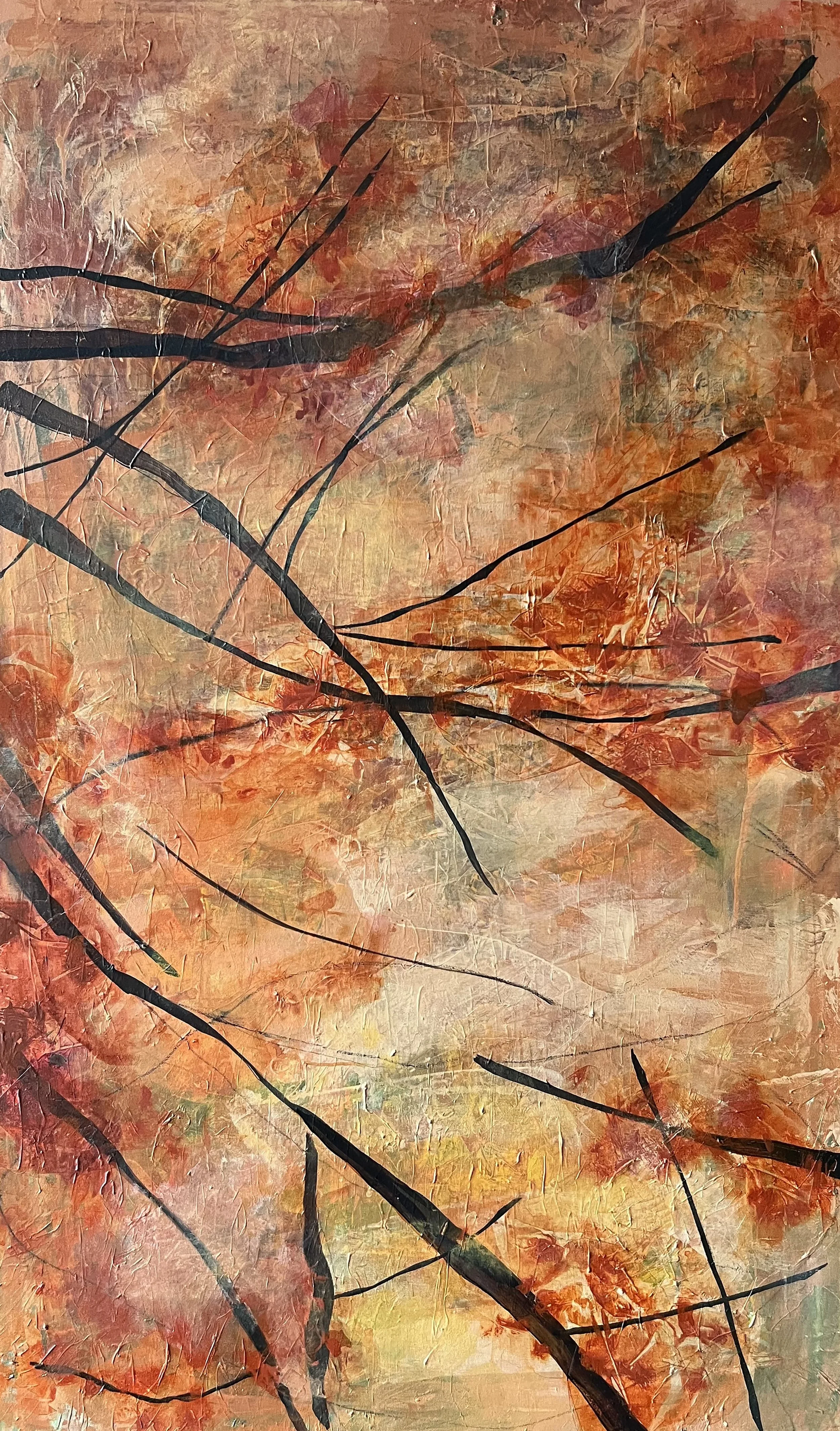 Sienna - Acrylic on Canvas - 48" x 60"