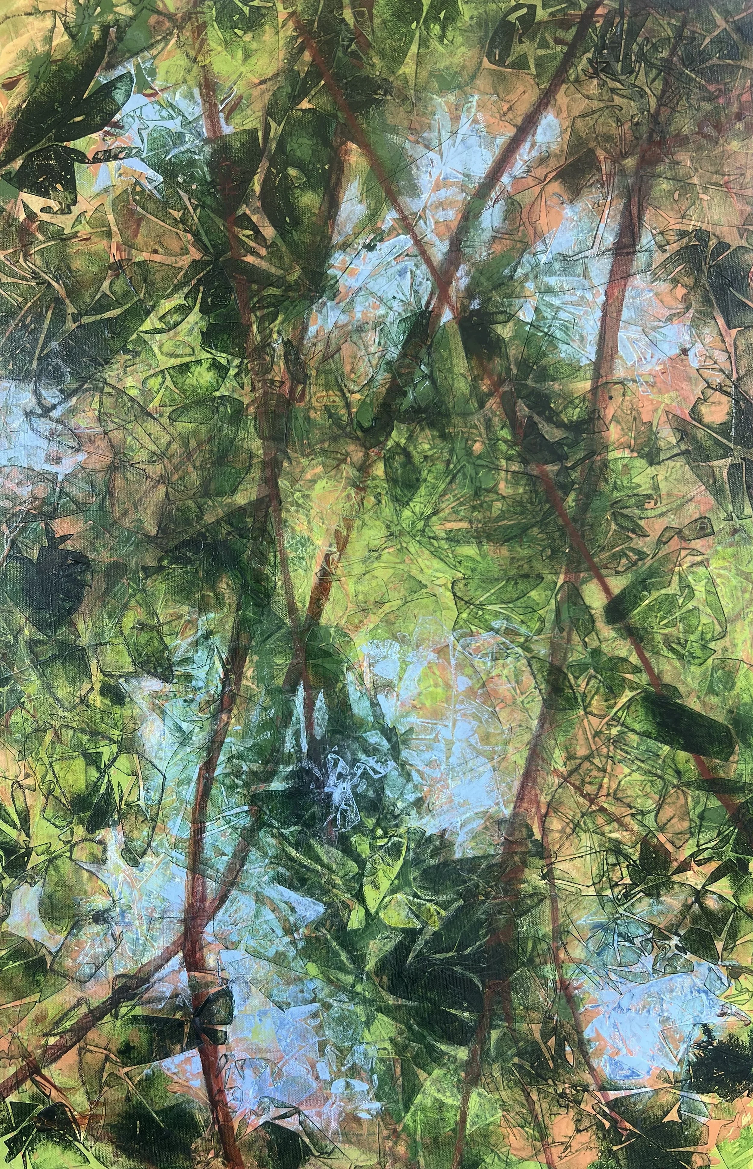 The Overstory - Acrylic on Canvas - 24" x 36"