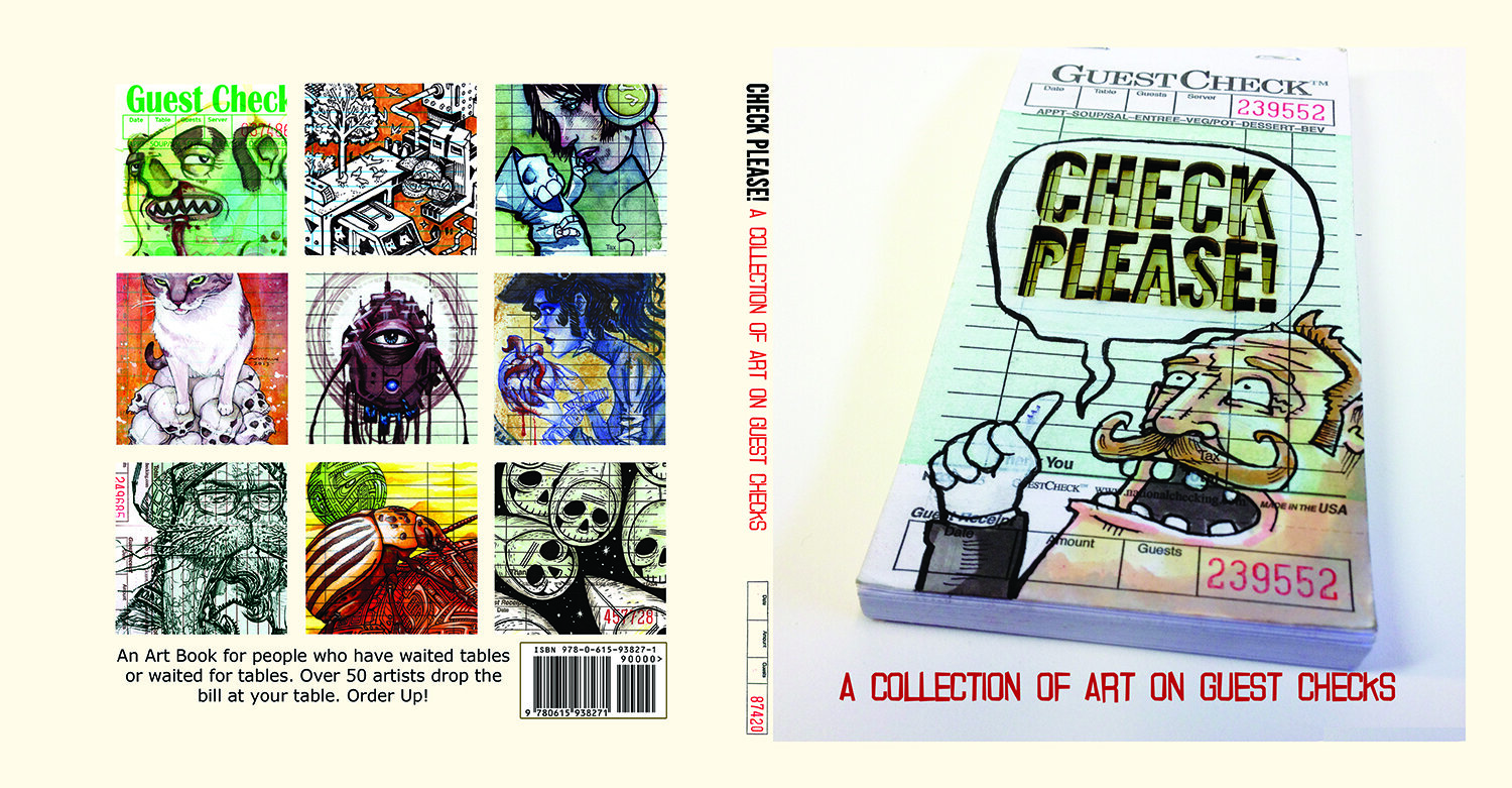 Book Cover Design (Check Please)