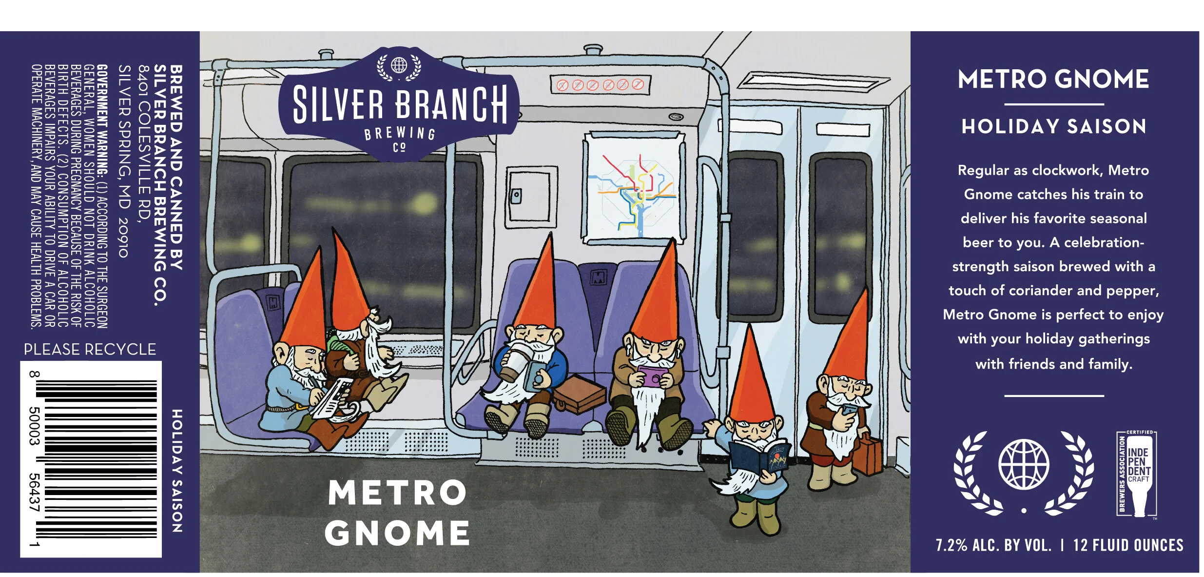 METRO GNOME Silver Branch Brewing