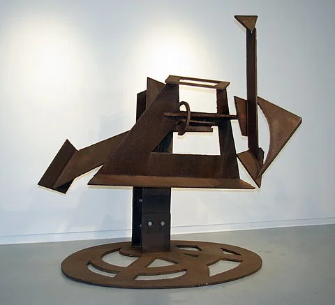   Next Two,  1987 steel 77 1/4 x 72 x 75 inches (196.2 x 182.9 x 190.5 cm) sold 
