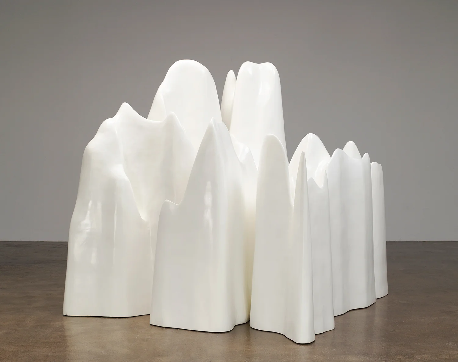 Sol Lewitt Splotch #17, 2005 Fiberglass 68 x 68 x 68 inches (173 x 173 x 173 cm) © 2012 The Lewitt Estate / Artists Rights Society (Ars) New York