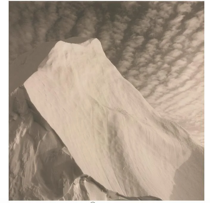 Iceberg #4, Disko Bay, Greenland, 1988 silver gelatin print 28 x 28 inches