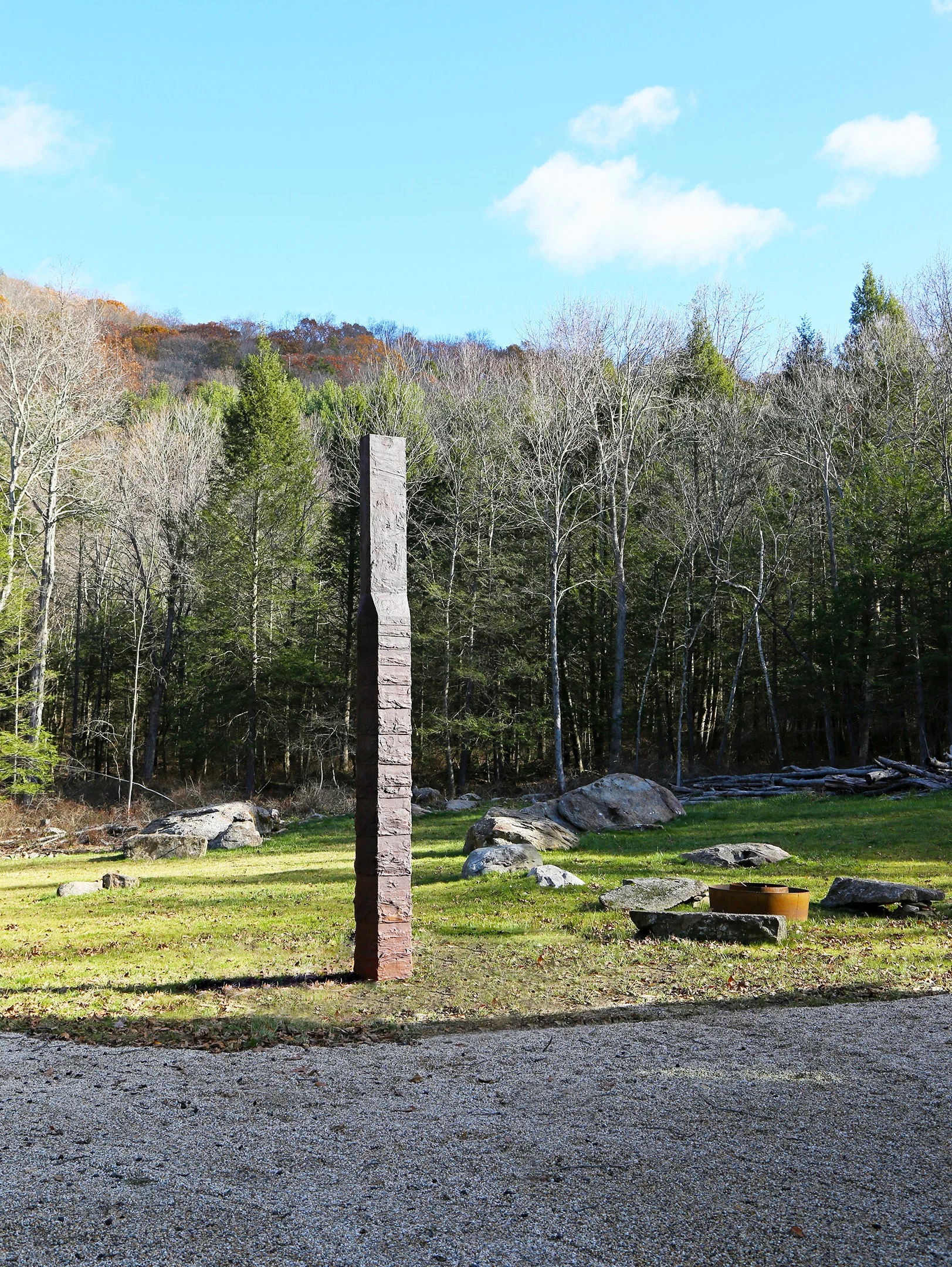 Precursor Sentinel , 1990 cast iron Height: 16 feet (192 inches)