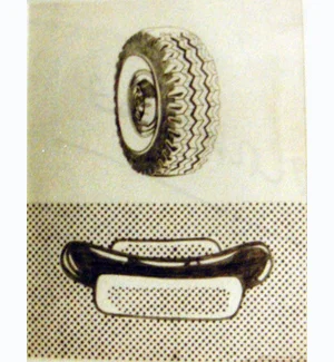 Elaine Sturtevant - Lichtenstein Tire, Hot Dog