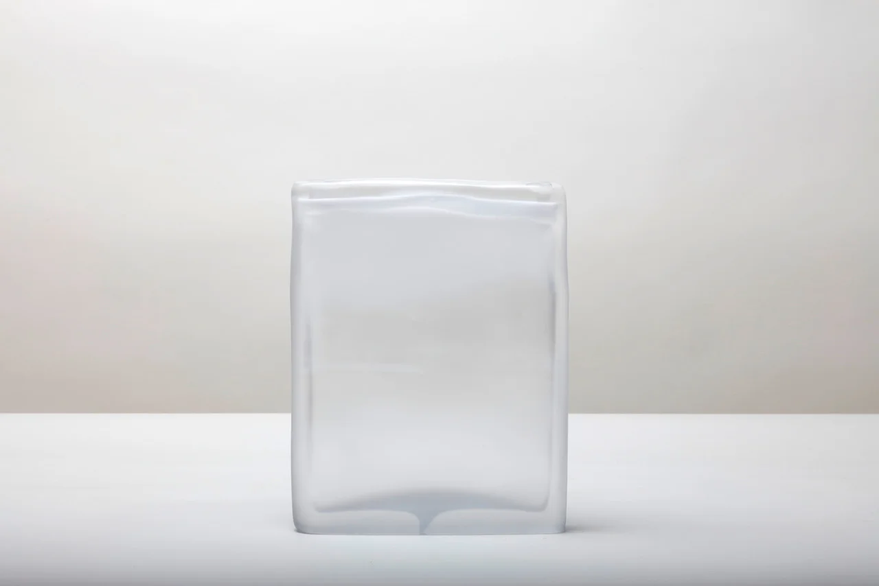 Laura de Santillana Quartet 2 , 2018 hand blown compressed shaped glass 11 x 8 5/8 x 1 1/2 inches (28 x 22 x 4 cm)