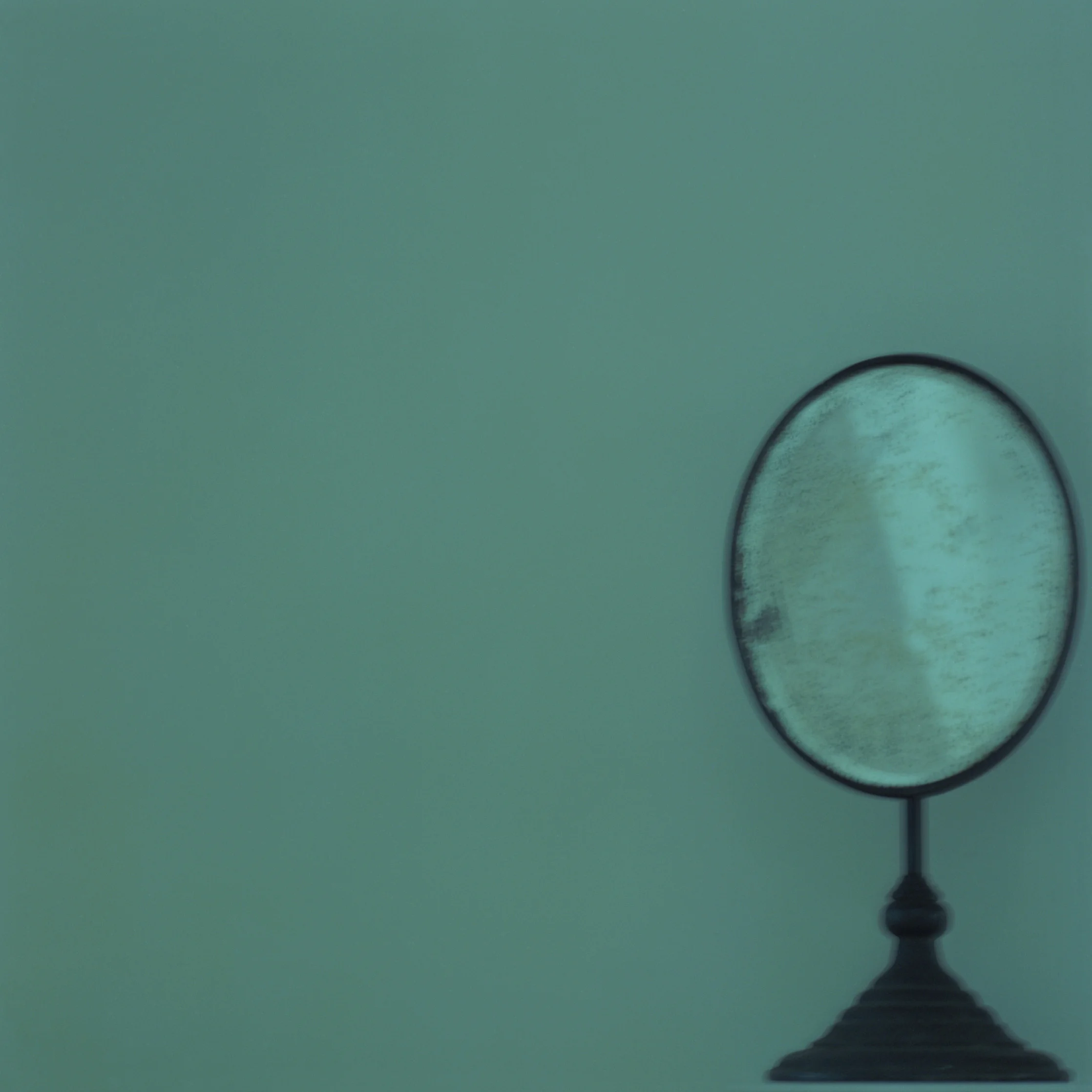 CYAN MIRROR #1, 2003-2018 available in 20 x 20 or 40 x 40 inches Edition of 6 + 3 APs
