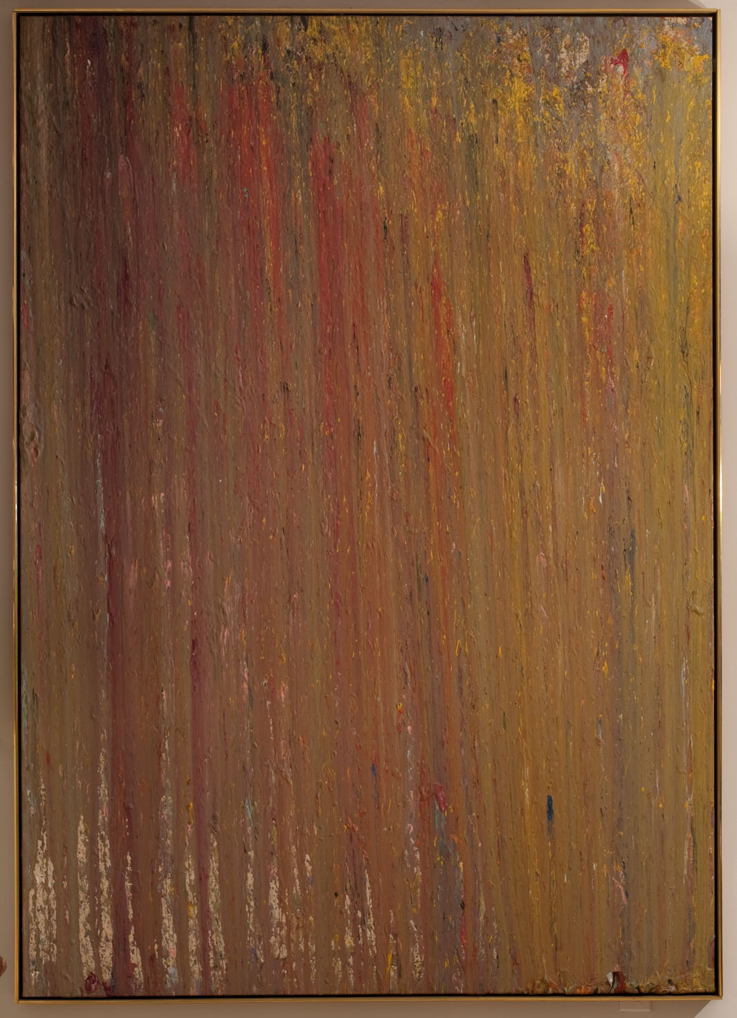  Larry Poons   Untitled , 1974 acrylic on canvas 81 1/2 x 57 1/2 inches (207 x 146 cm) 