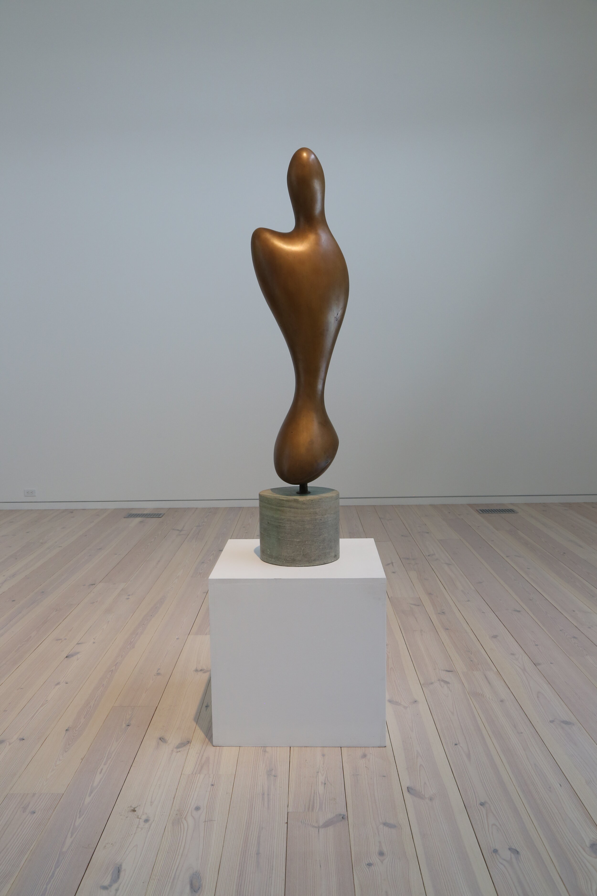  Jean (Hans) Arp   Entité ailée,  1961 (conceived), 1964 - 67 (cast) bronze edition 2/3 + 3 AP 50 inches (125 cm)  