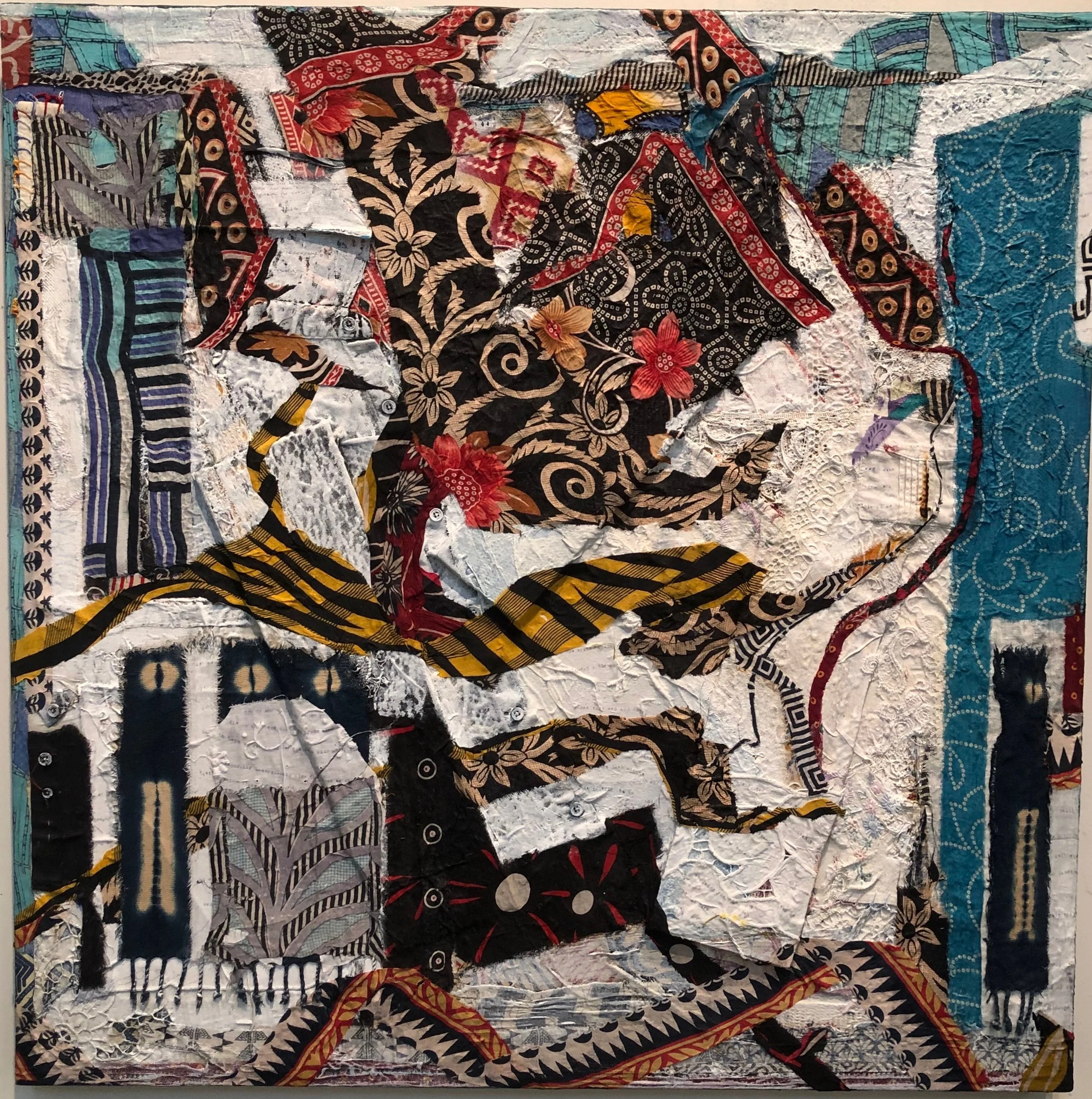   Tipping Point 7 , 2020 mixed media 36 x 36 in (91.4 x 91.4 cm) 