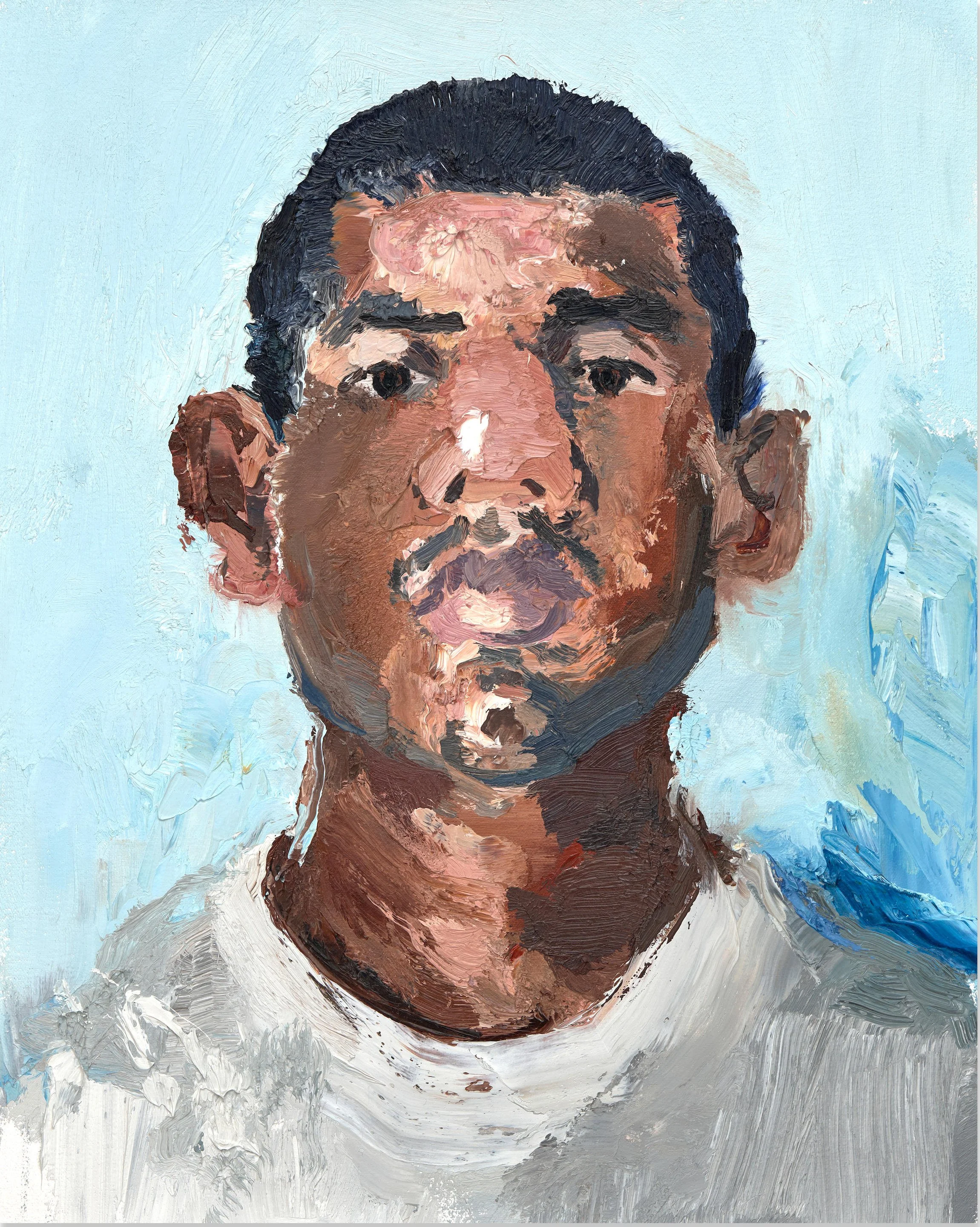   Antonio , 2006 oil on canvas 20 x 16 in (50.8 x 40.6 cm) 