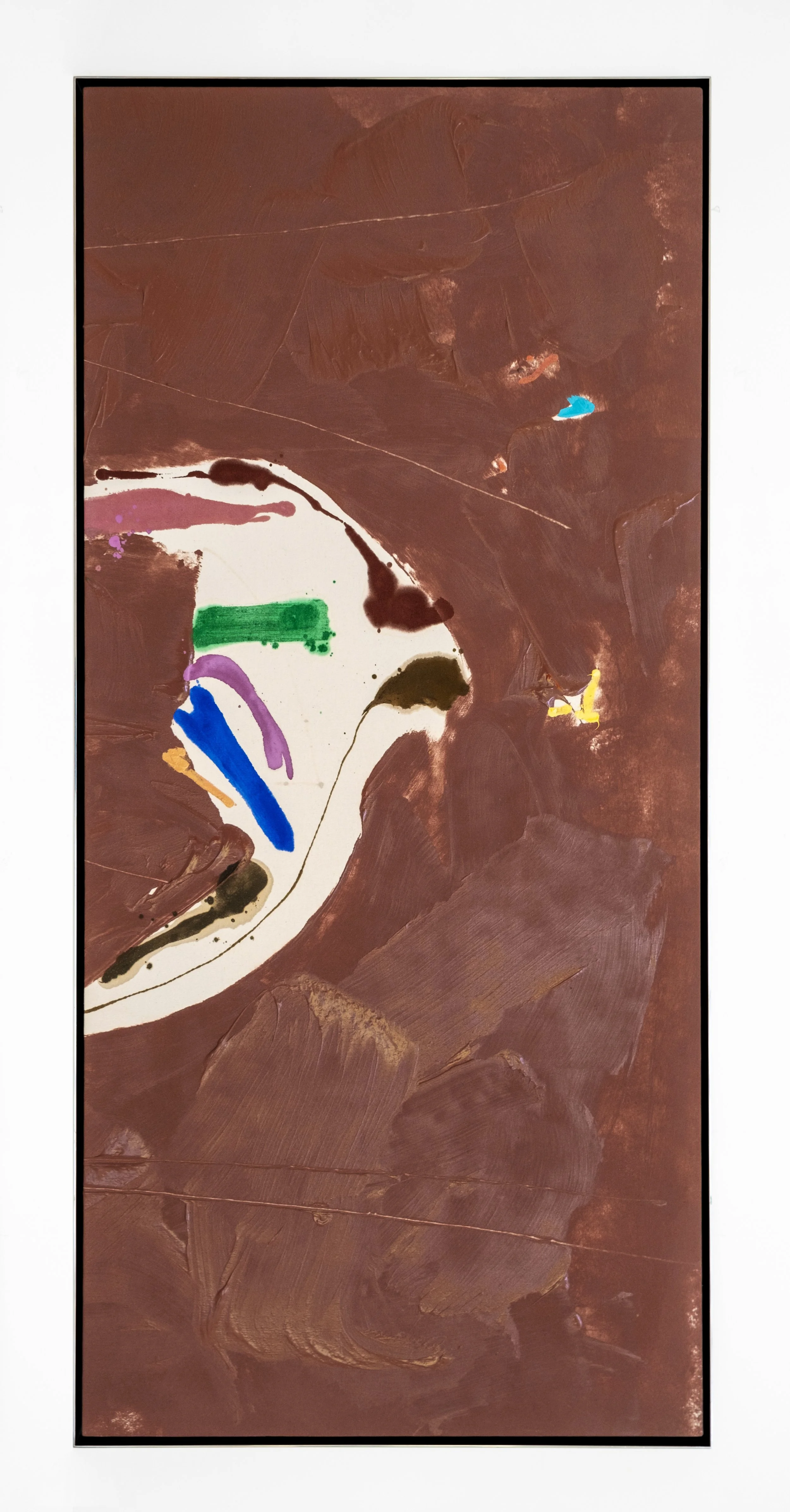 Turk's Cup , 1980 acrylic on canvas 68 x 31 inches (172.7 x 78.7 cm)