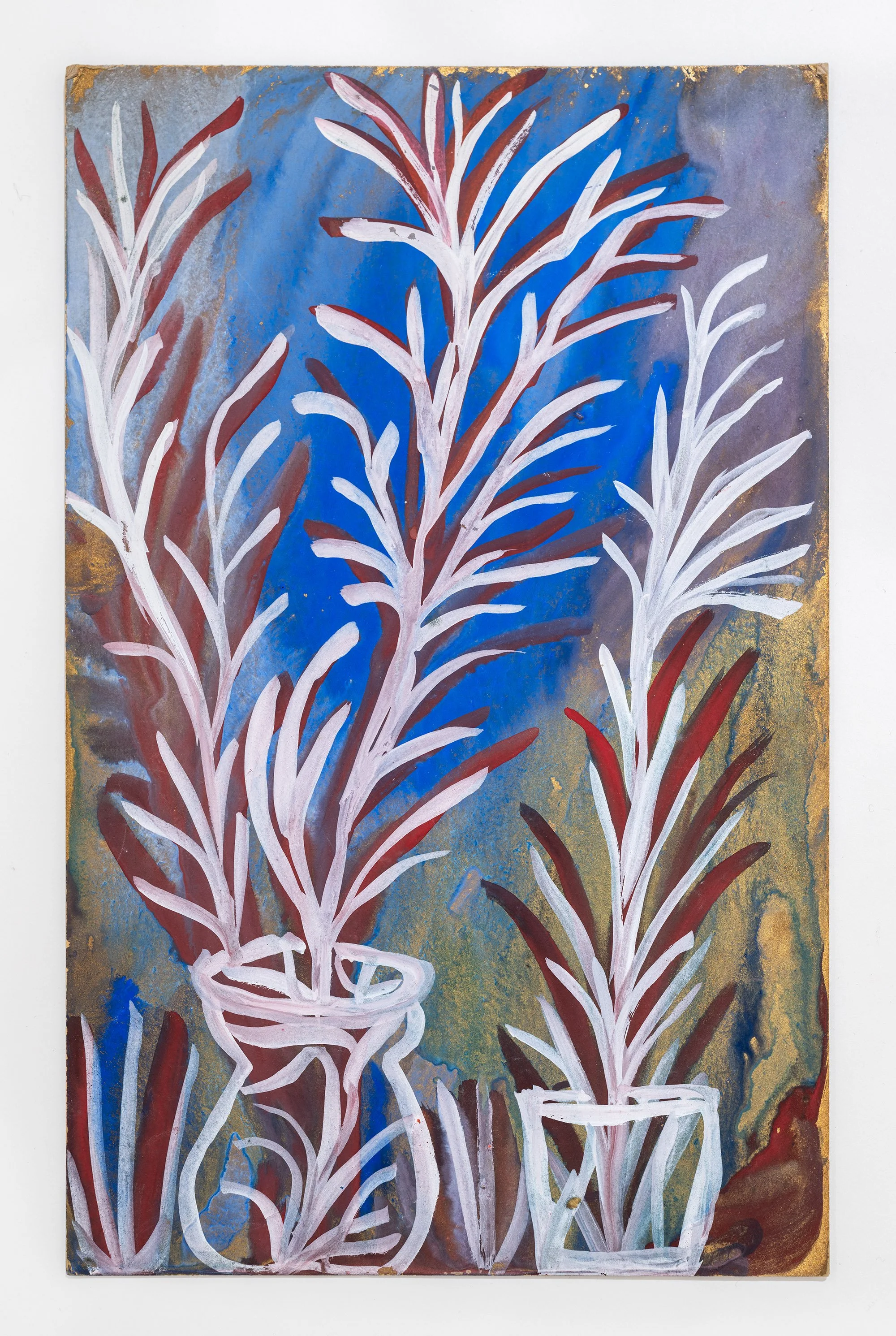   Untitled , c. 1942-48 gouache on cardboard 11 x 7 inches (27.9 x 17.8 cm) JSOB139 