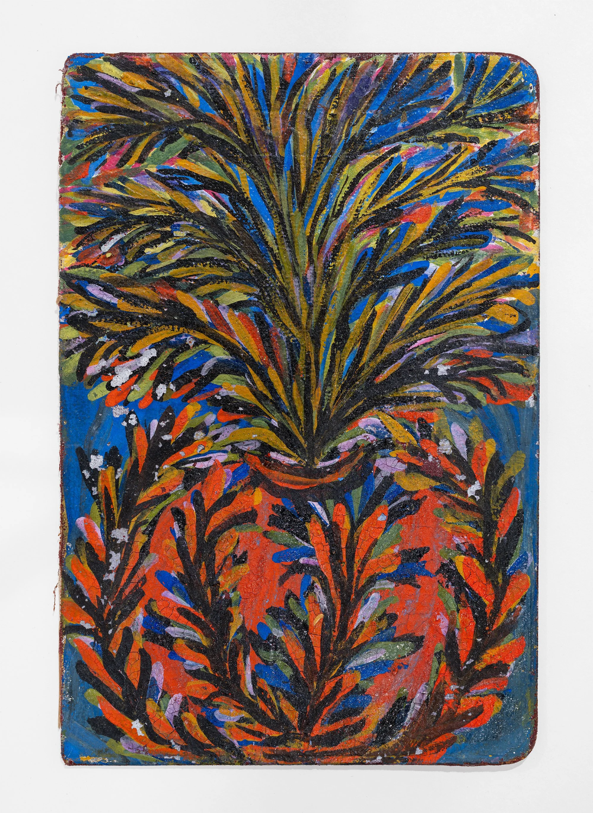   Untitled , c. 1942-48 gouache on cardboard 8 x 5 3/8 inches (20.3 x 13.7 cm) JSOB142  Sold 