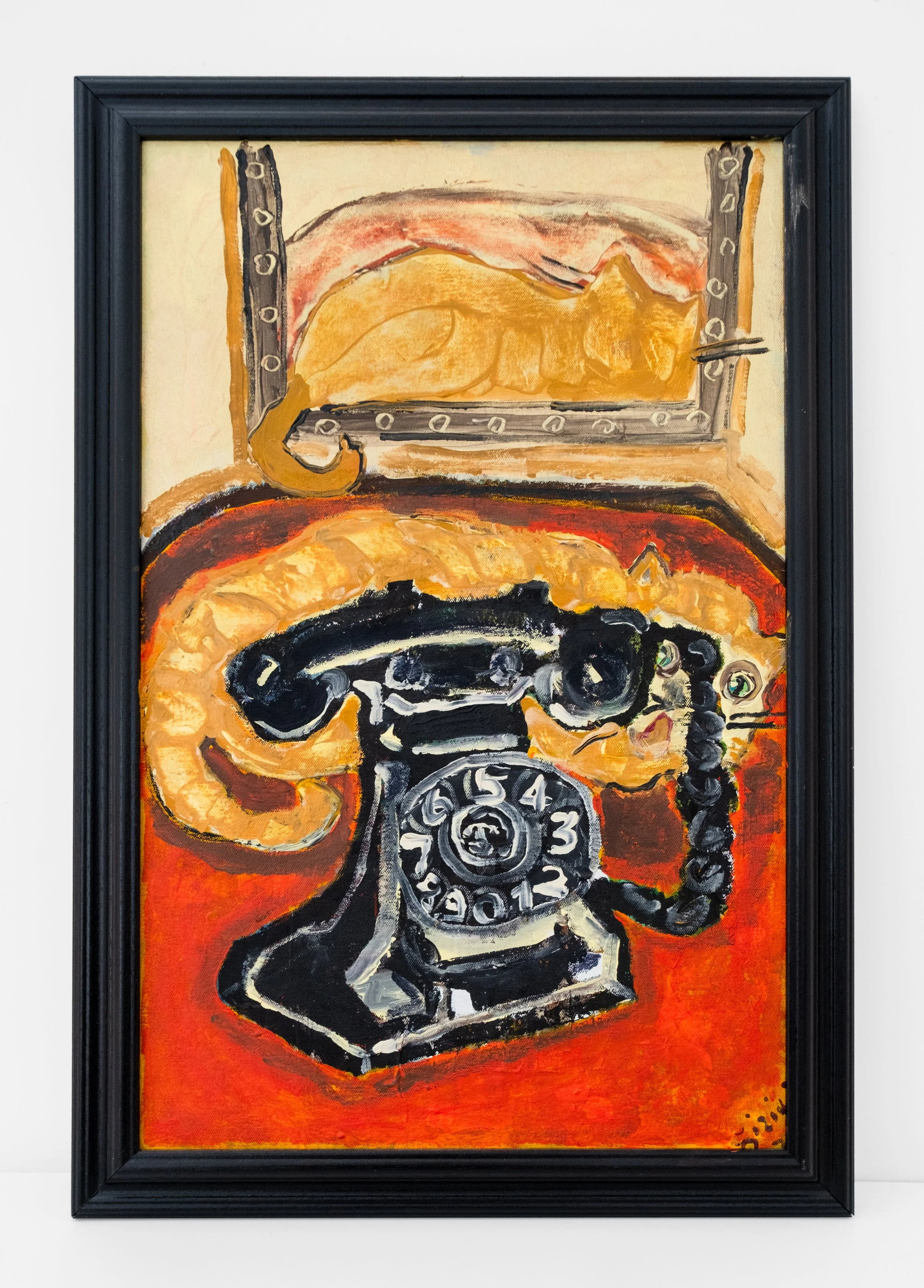   Untitled , 2025 acrylic on canvas 25 x 16 1/2 inches (63.5 x 41.2 cm)  VG395 