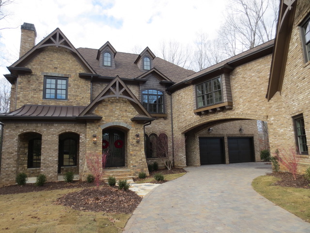 English Country Manor in Swanee, Georgia. Click on Houzz Button below to see Étalon's Residential Portfolio.