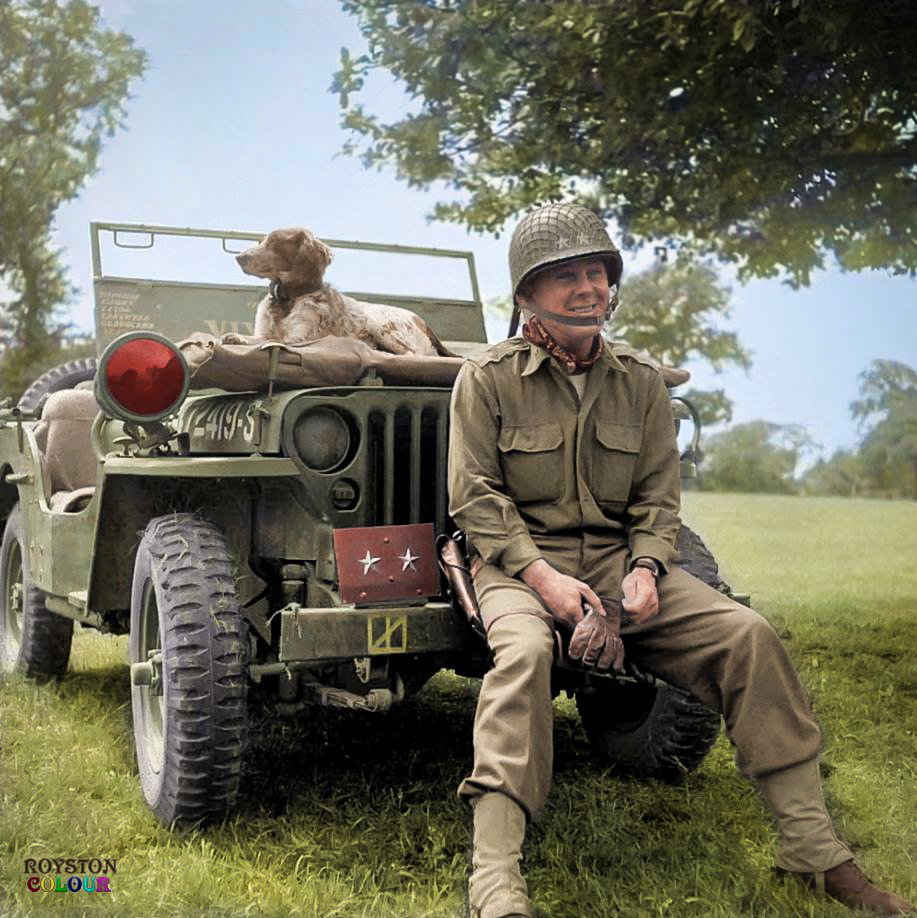 Major General Charles Hunter Gerhardt, Vixen Tor and D-Day
