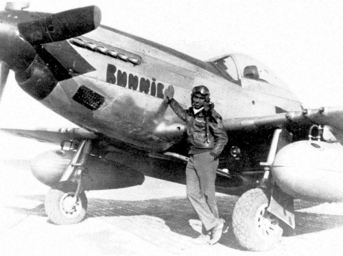 Captain Roscoe Brown, Squadron Commander, 1944