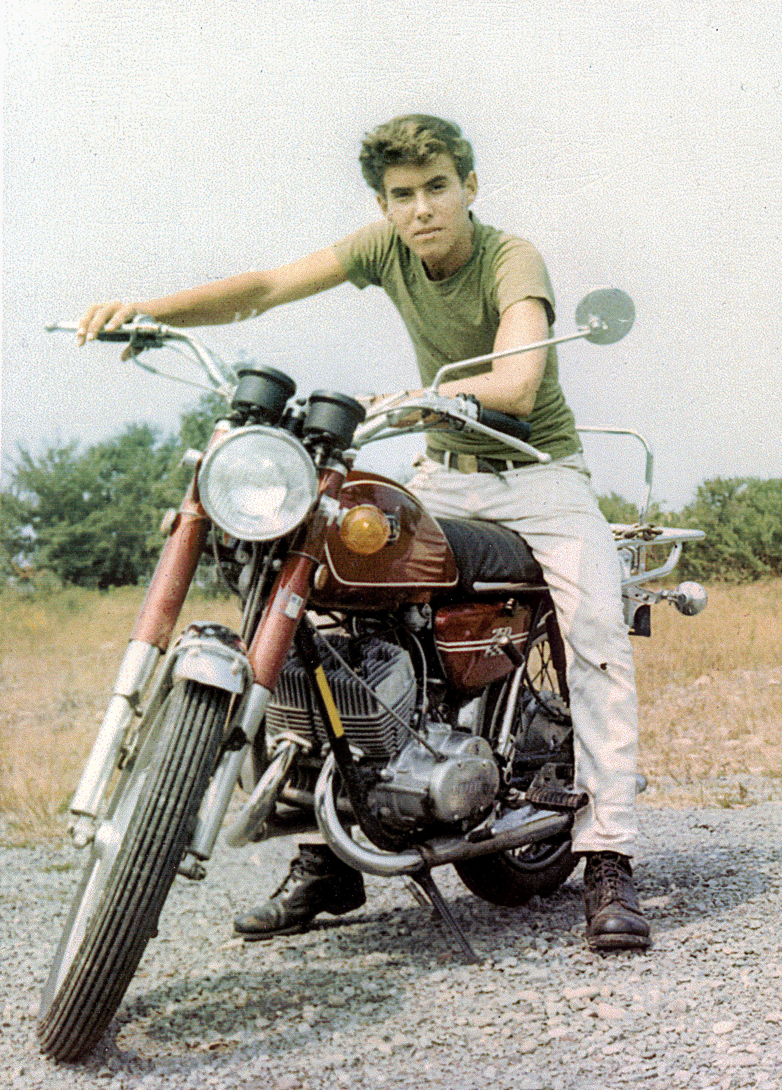 Paul Steve Clint Fisher in the Catskills, NY - Summer of 1970
