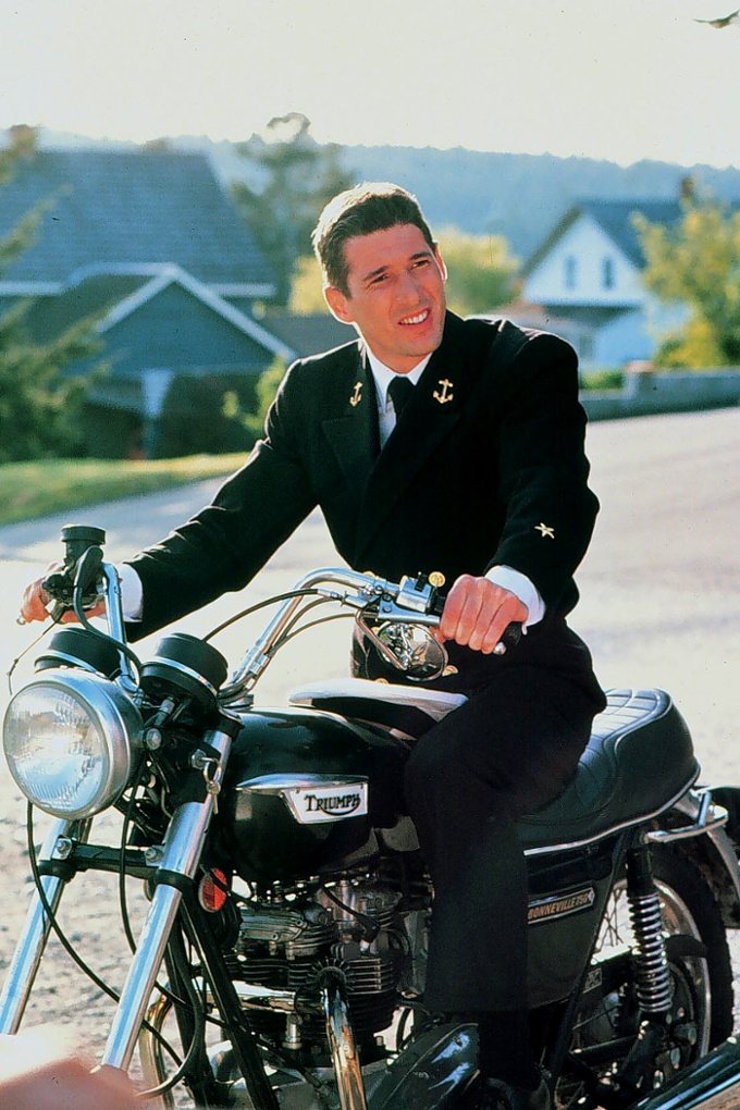 Richard Gere in "An Officer and a Gentleman"