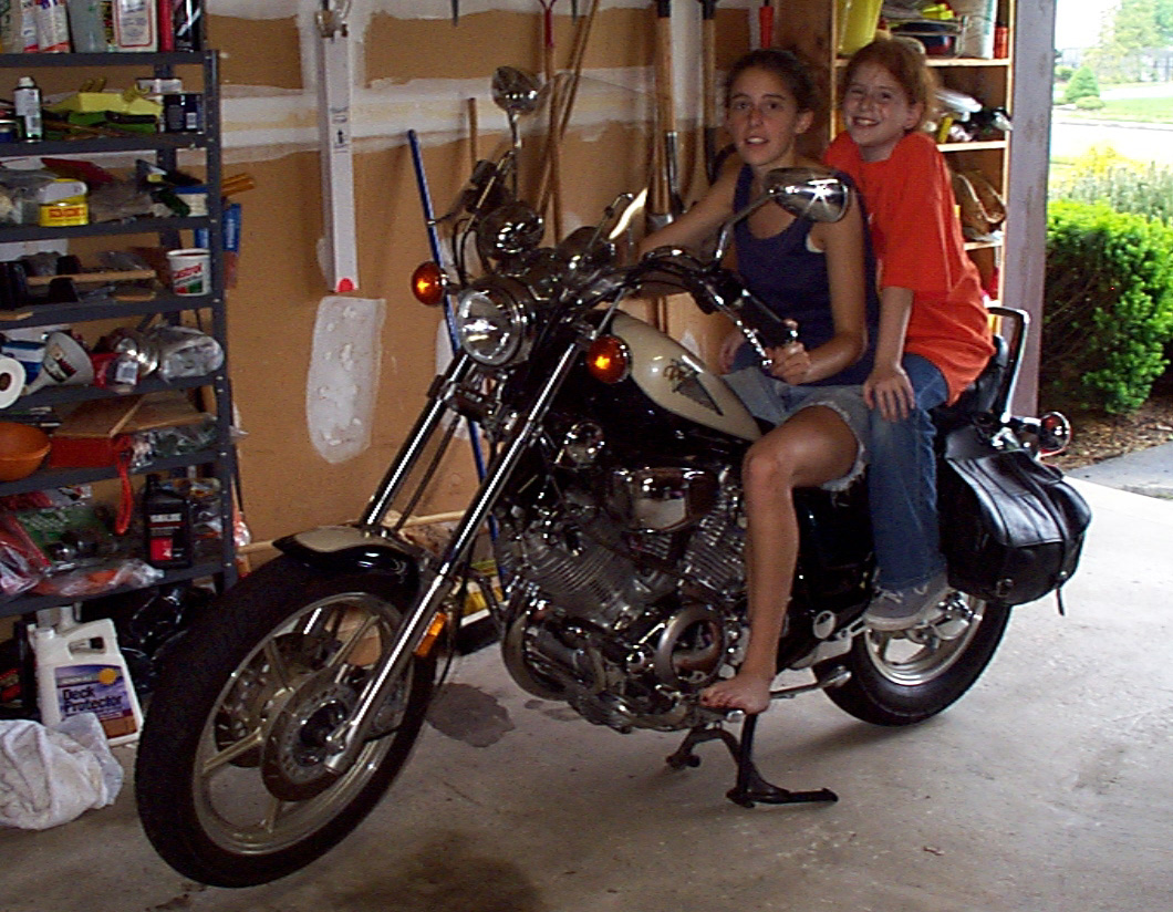 Two of my daughters - Jenny (age 17) and Emily (age 8)