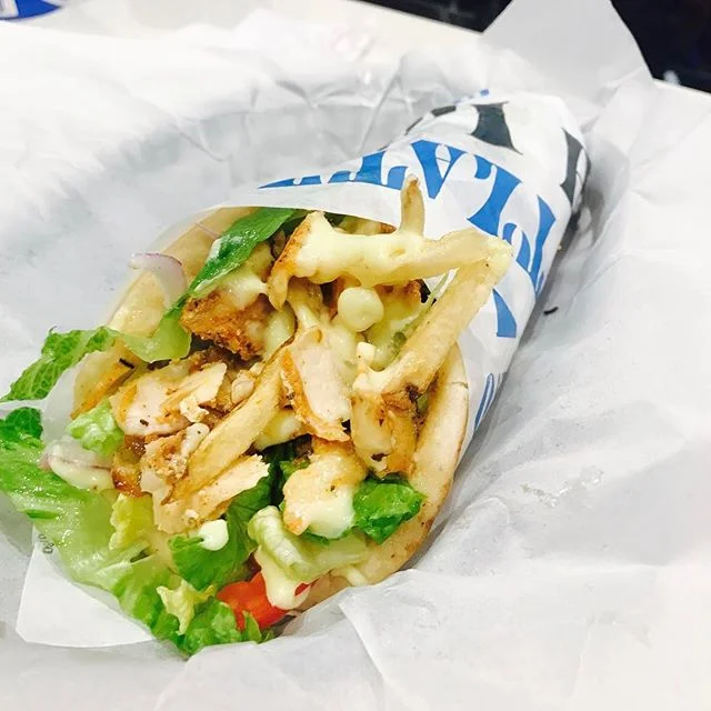 Chicken gyro pita #nickthegreek #sanjose #redwoodcity #greekfood #bayarea #foodblog #foodie