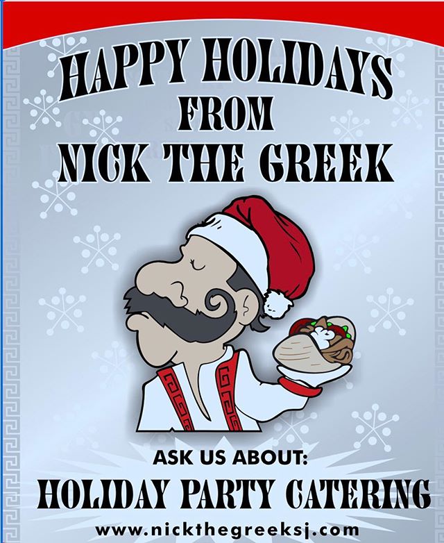 Nickthegreeksj.com #happyholidays #nickthegreek #caterings #holidayparties