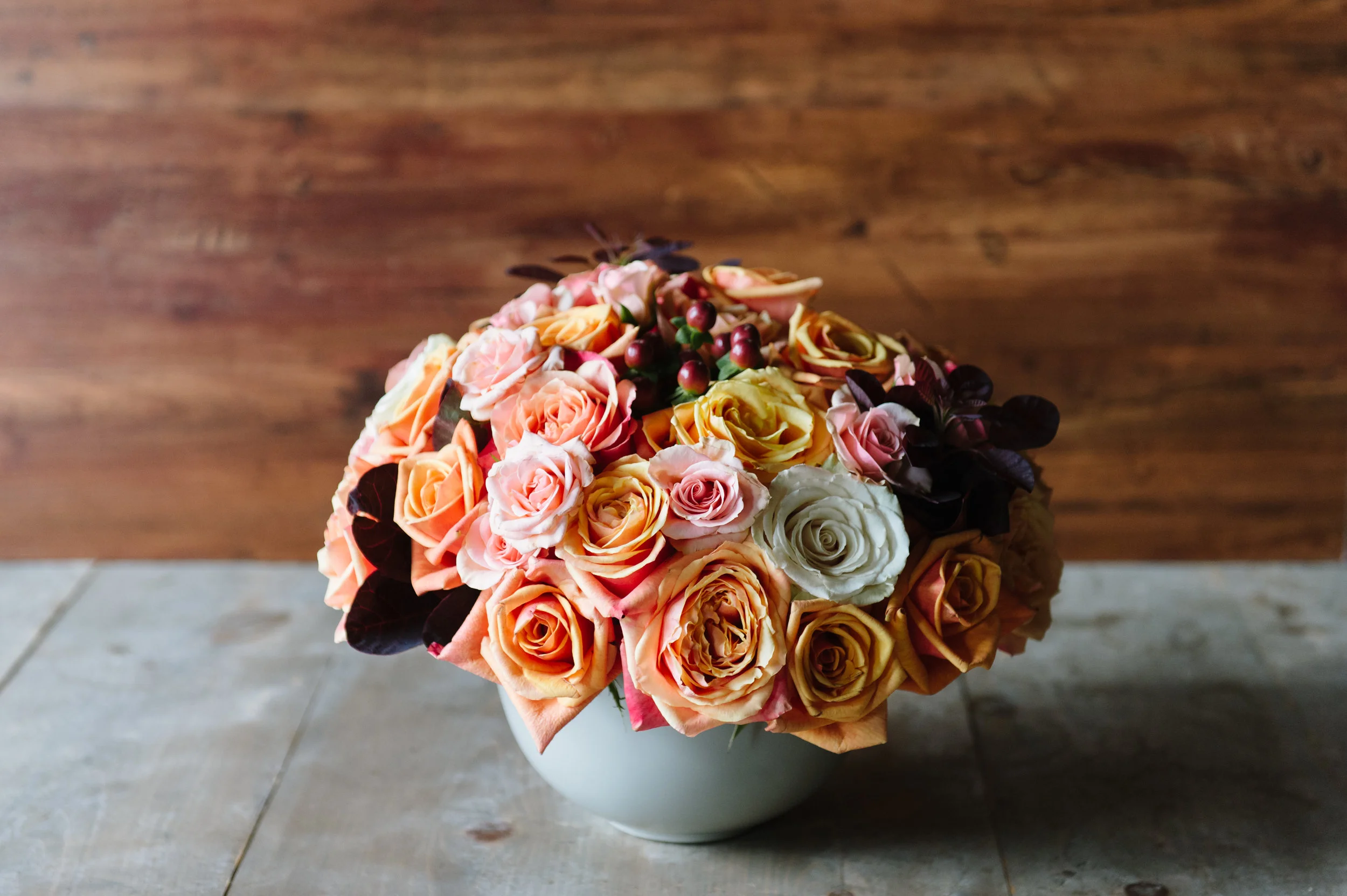 This custom-designed arrangement is available anywhere in the United States.