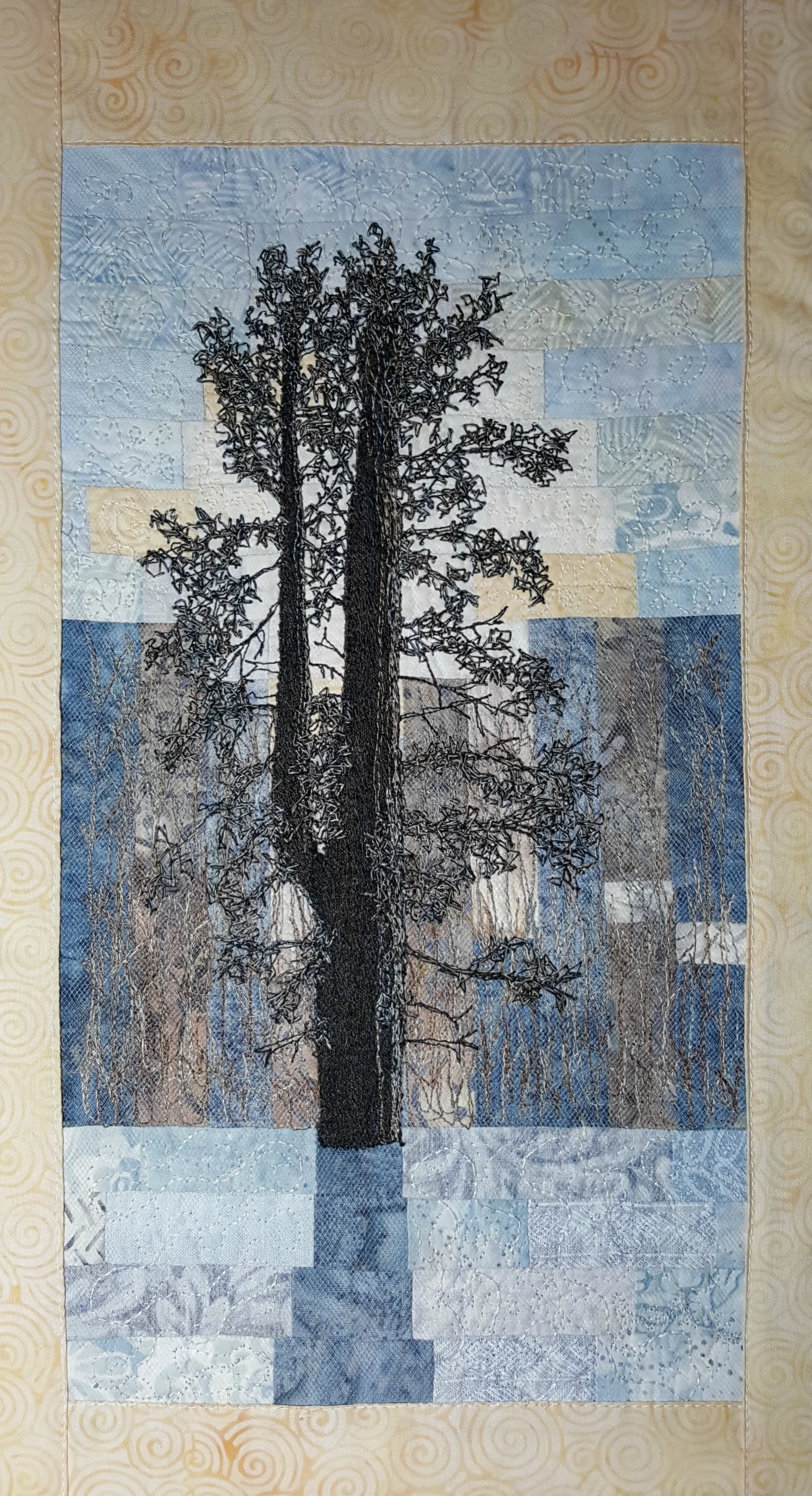 Finished! Quilts done and hung