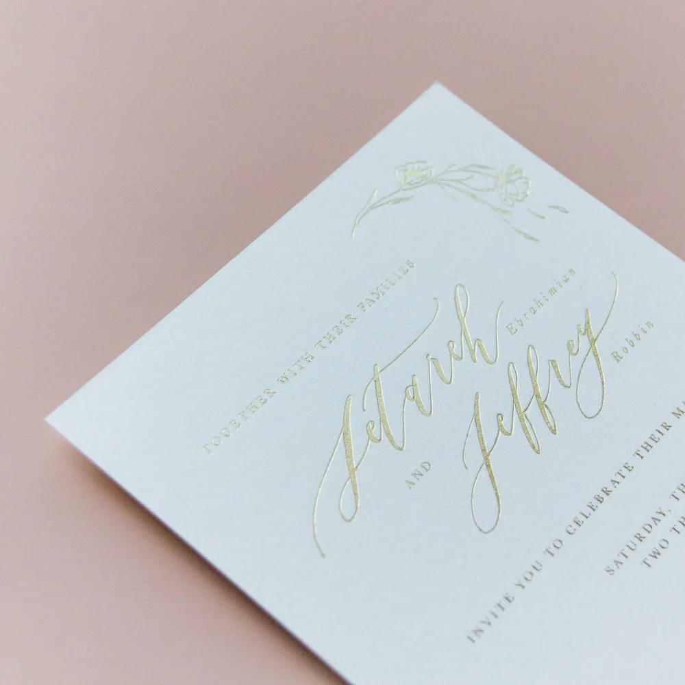 FOIL PRESS PRINTING