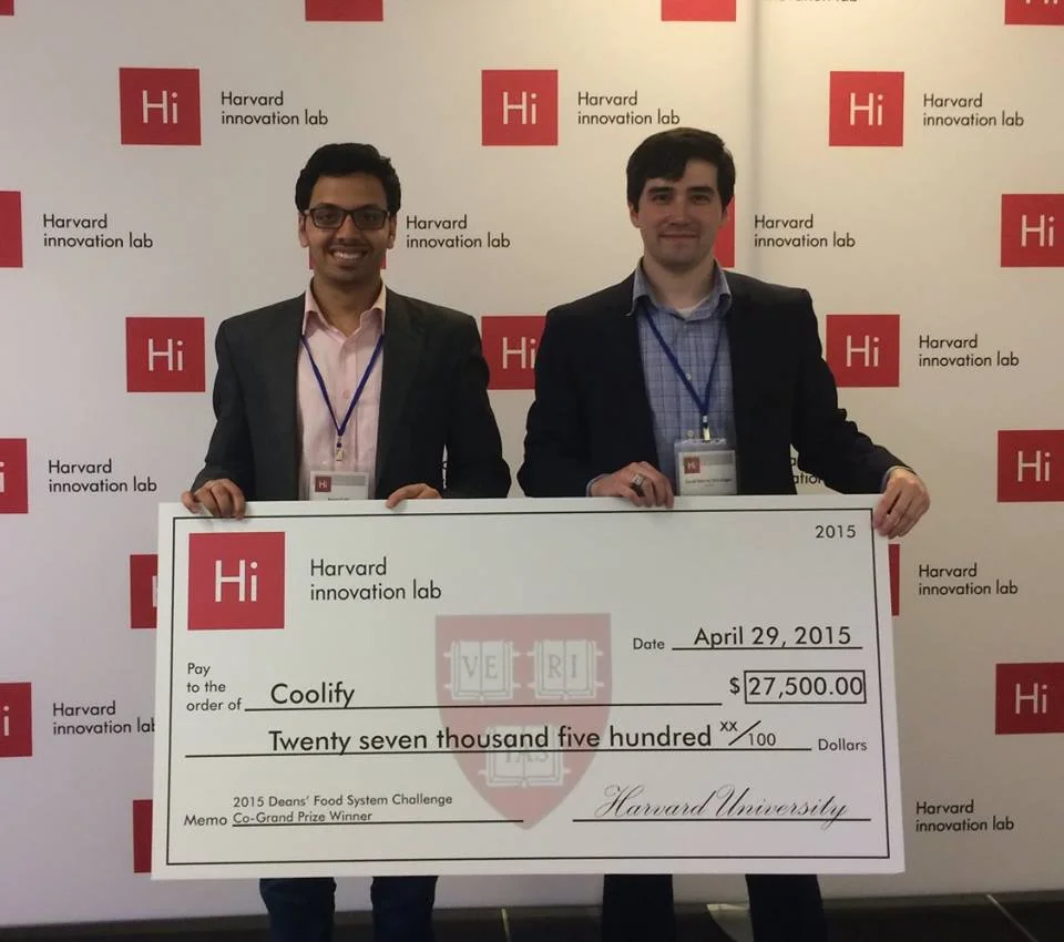 One of the pitch competitions Rajat (CEO) and David (CTO) won for their startup Coolify.