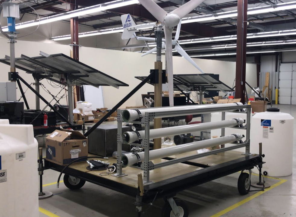 Water-Renewable Energy Microgrids