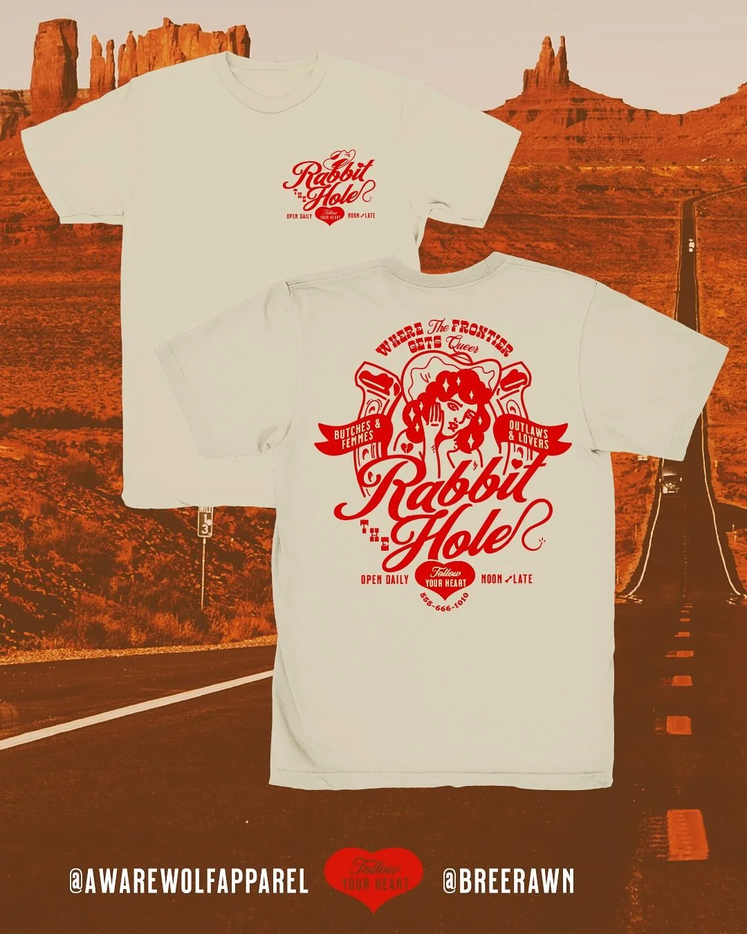 Ever wonder where all the Lesbian Bars went? Look no further @awarewolfapparel and I have whipped up the perfect tee to bring 'em back. Thanks for the big ol' collab! 🍻🍻🍻🤠🤠🤠