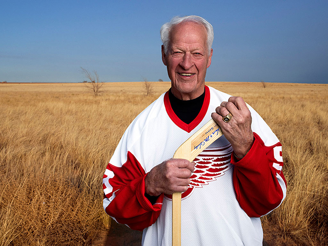Gordie Howe was born in Floral, Saskatchewan.