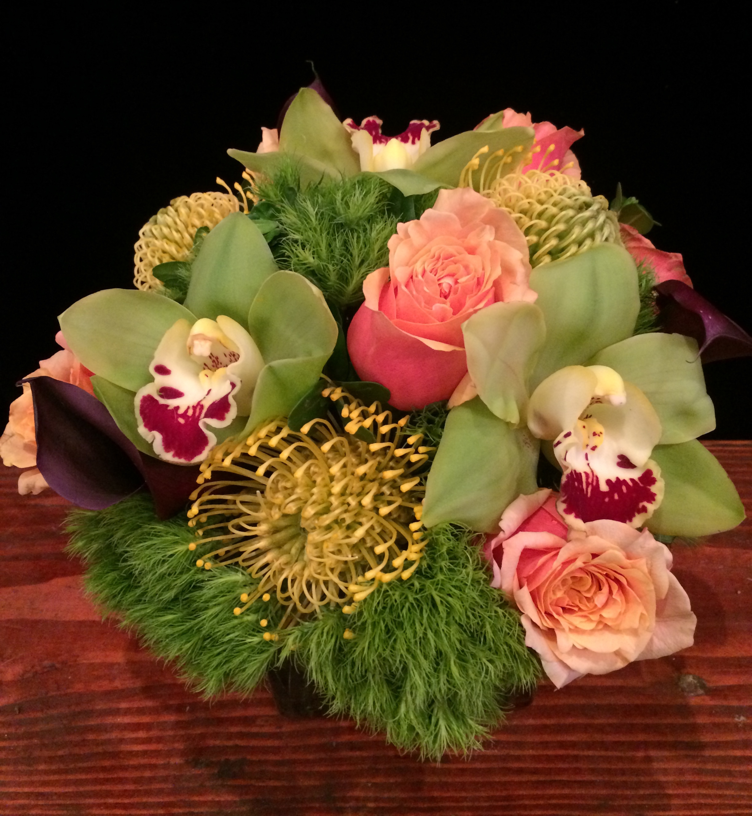 Image of Dianthus and Pincushion Flowers