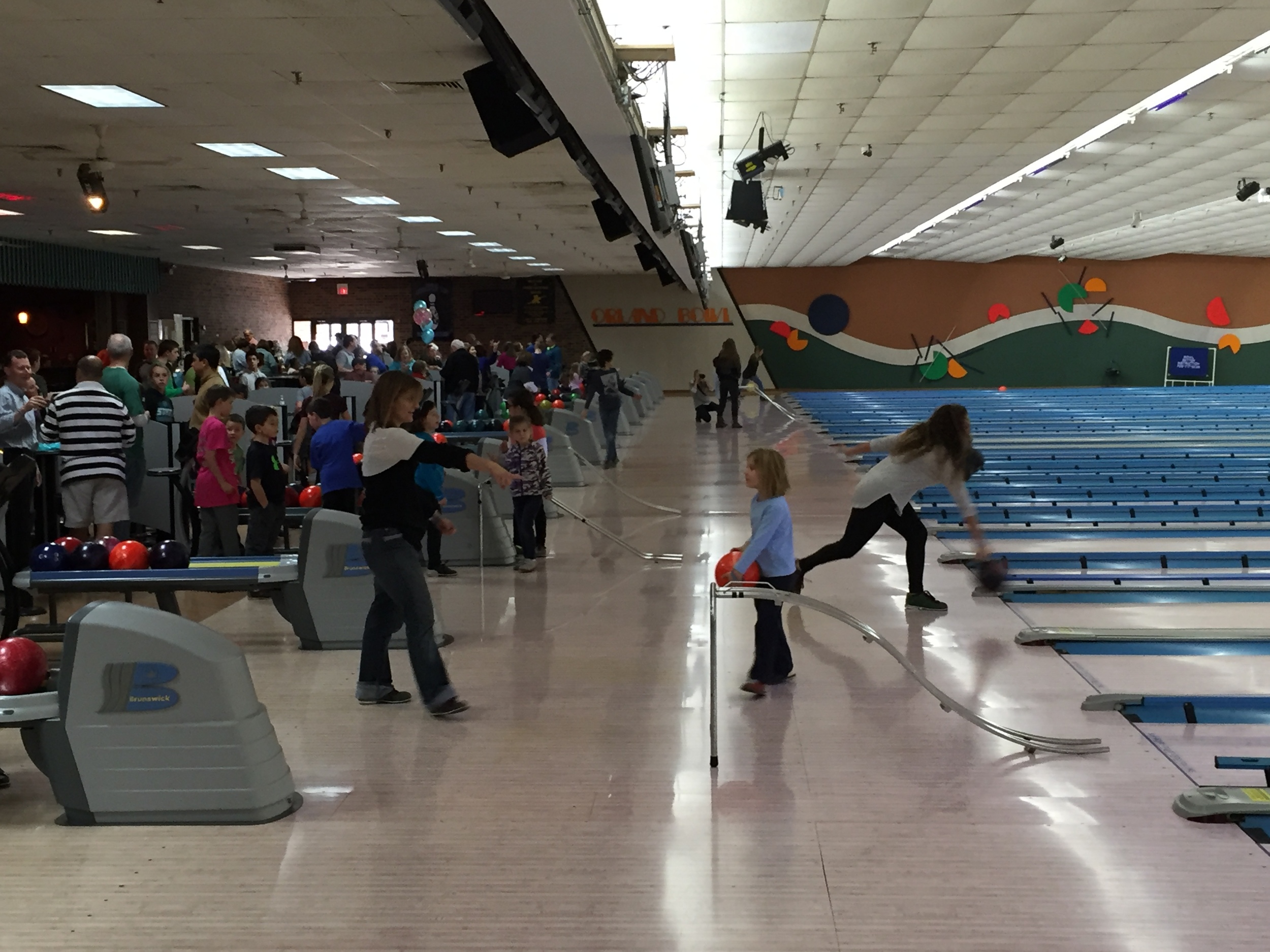  Knocking down the pins! 
