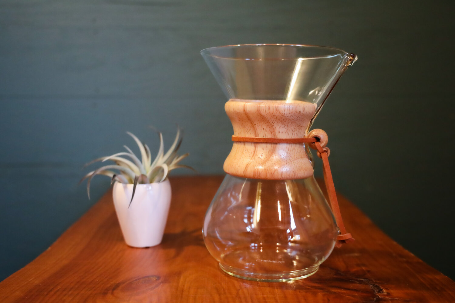 Chemex Glass Pour-over Coffee Maker, 6 Cup or 8 Cup