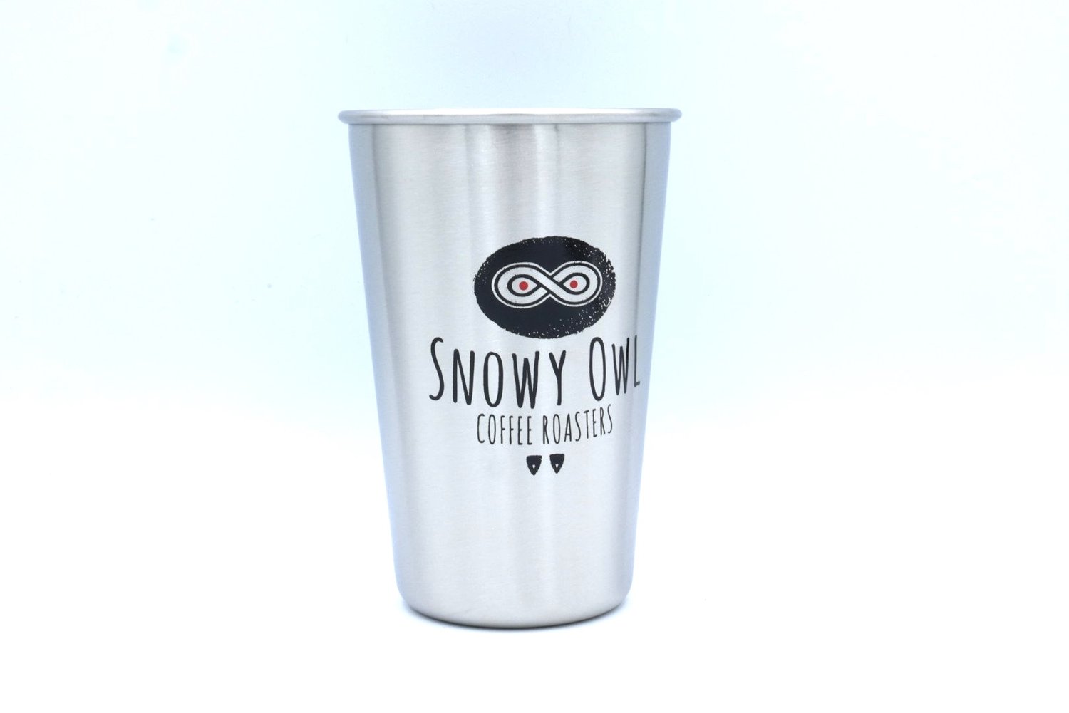 16oz Cold Brew Pint Glass — Snowy Owl Coffee Roasters