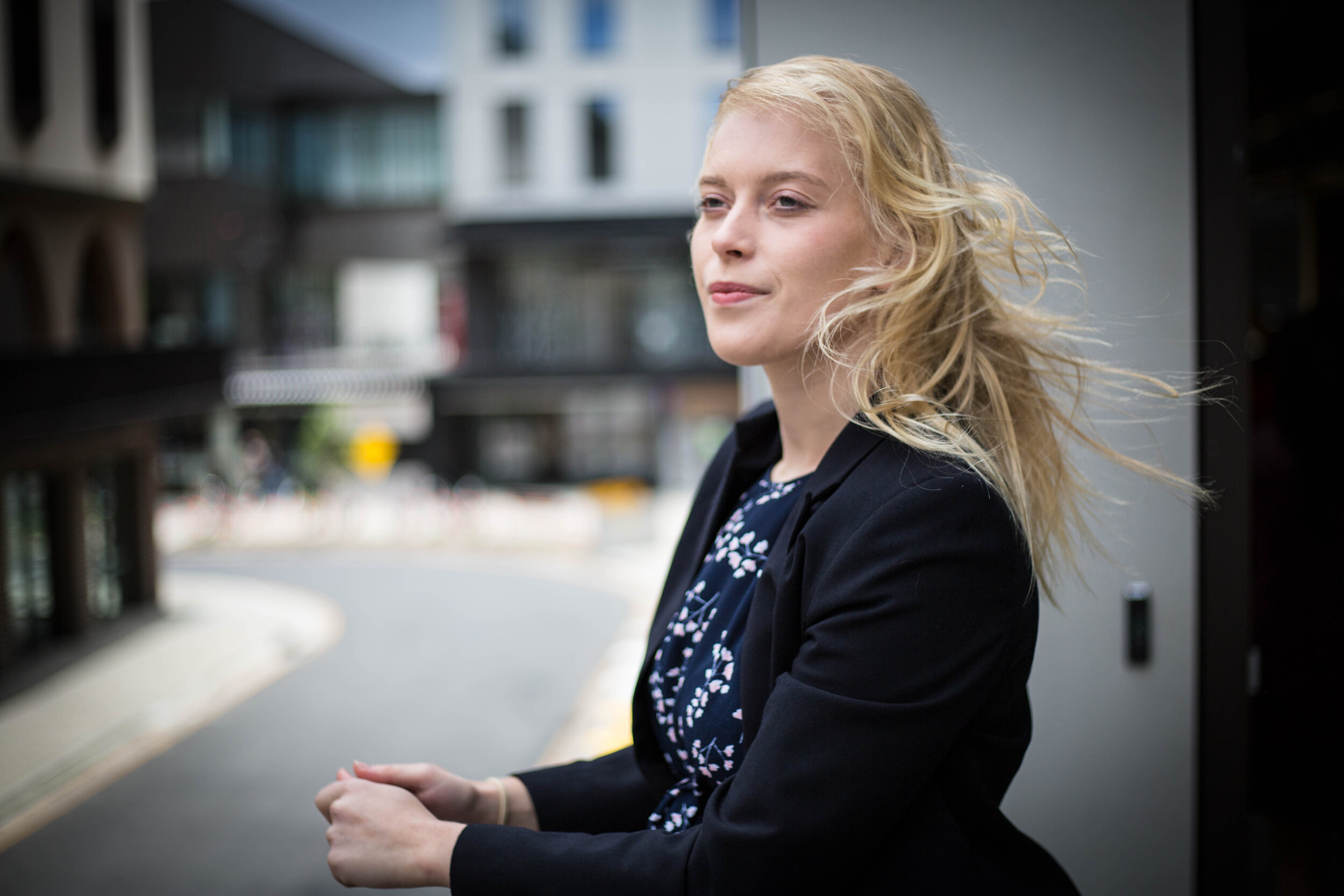 Grace felt "overwhelmed" upon learning she had keratoconus, a degenerative eye disease. Photo: Tom Fearon/ANU