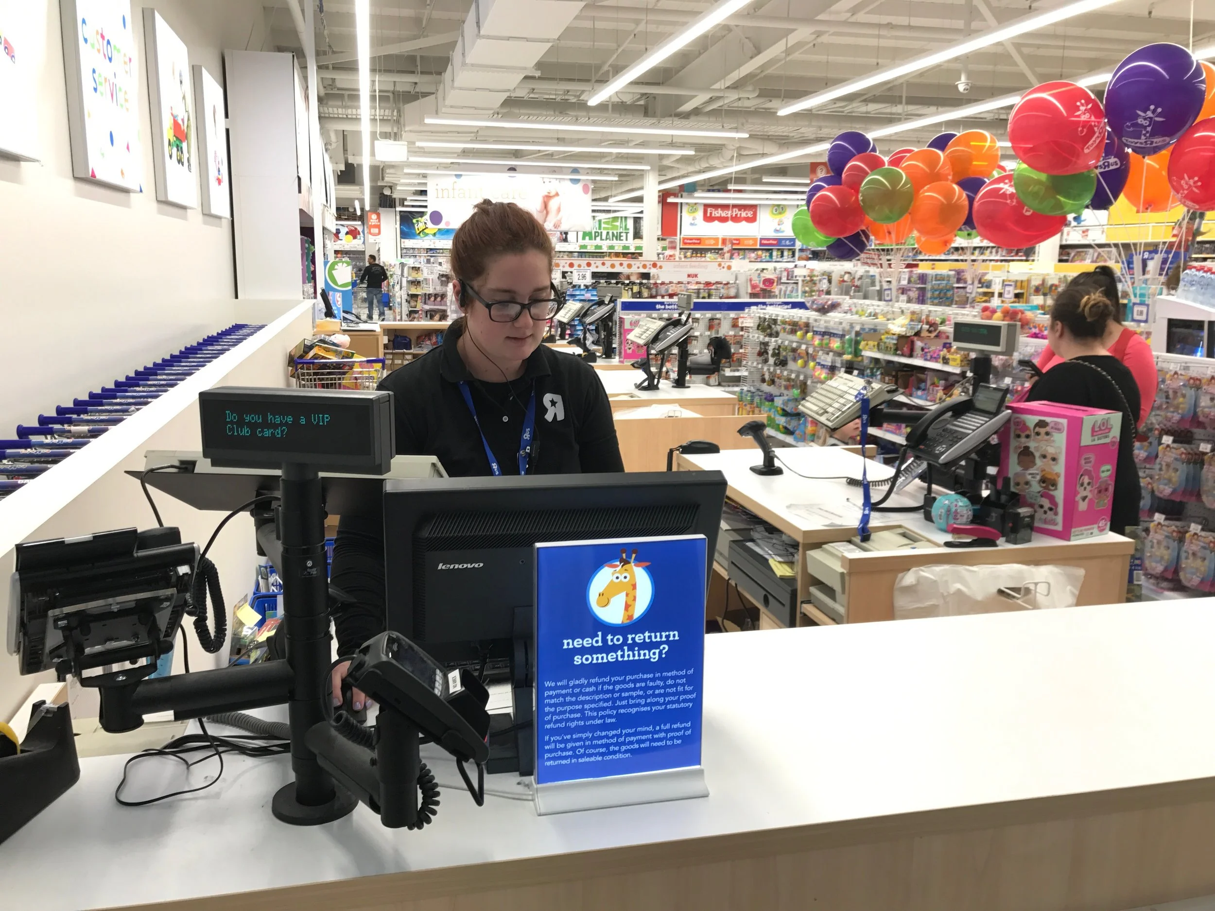 Glowpro at Toys R Us