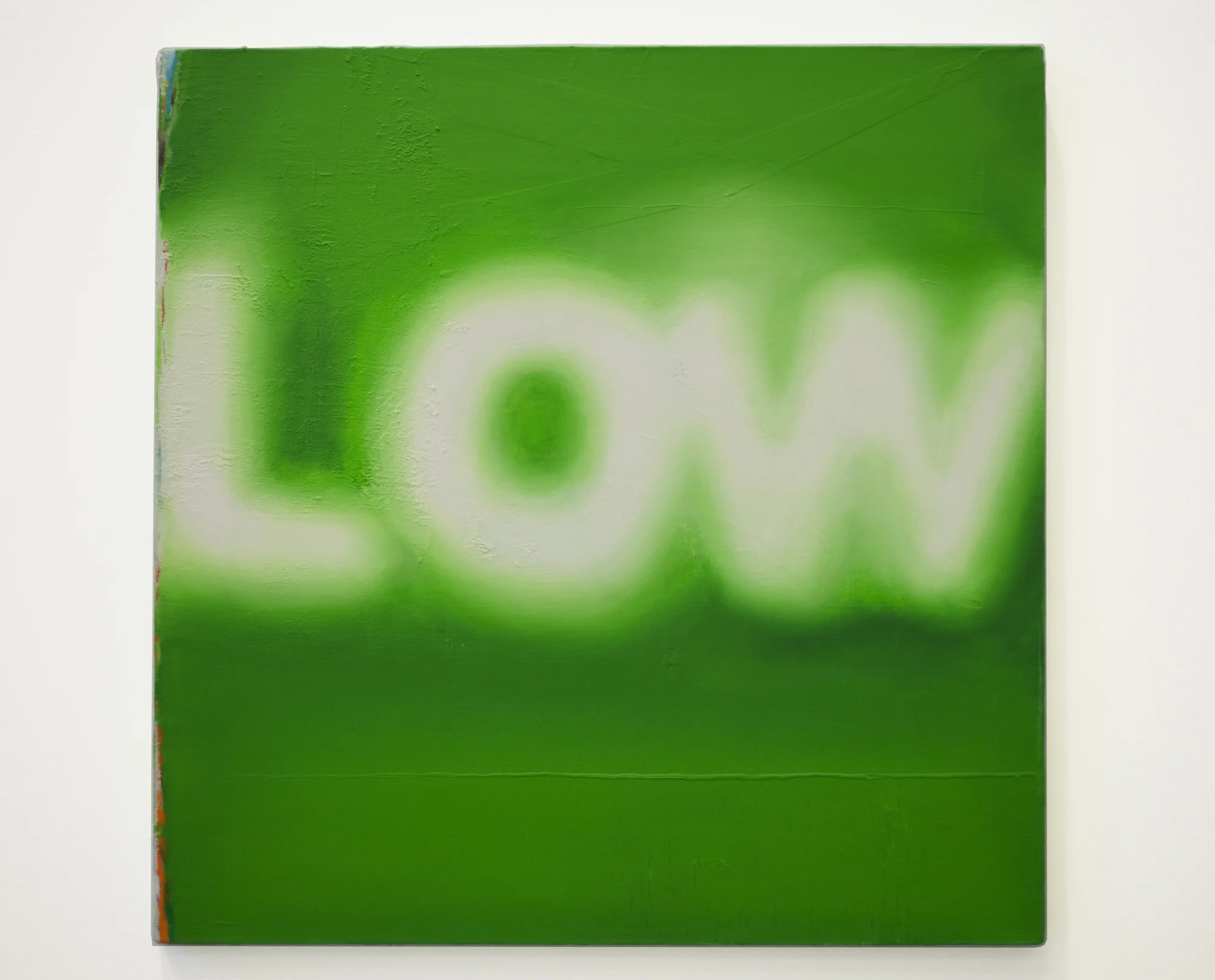 Low Oil on canvas 40 x 40 inches 2015