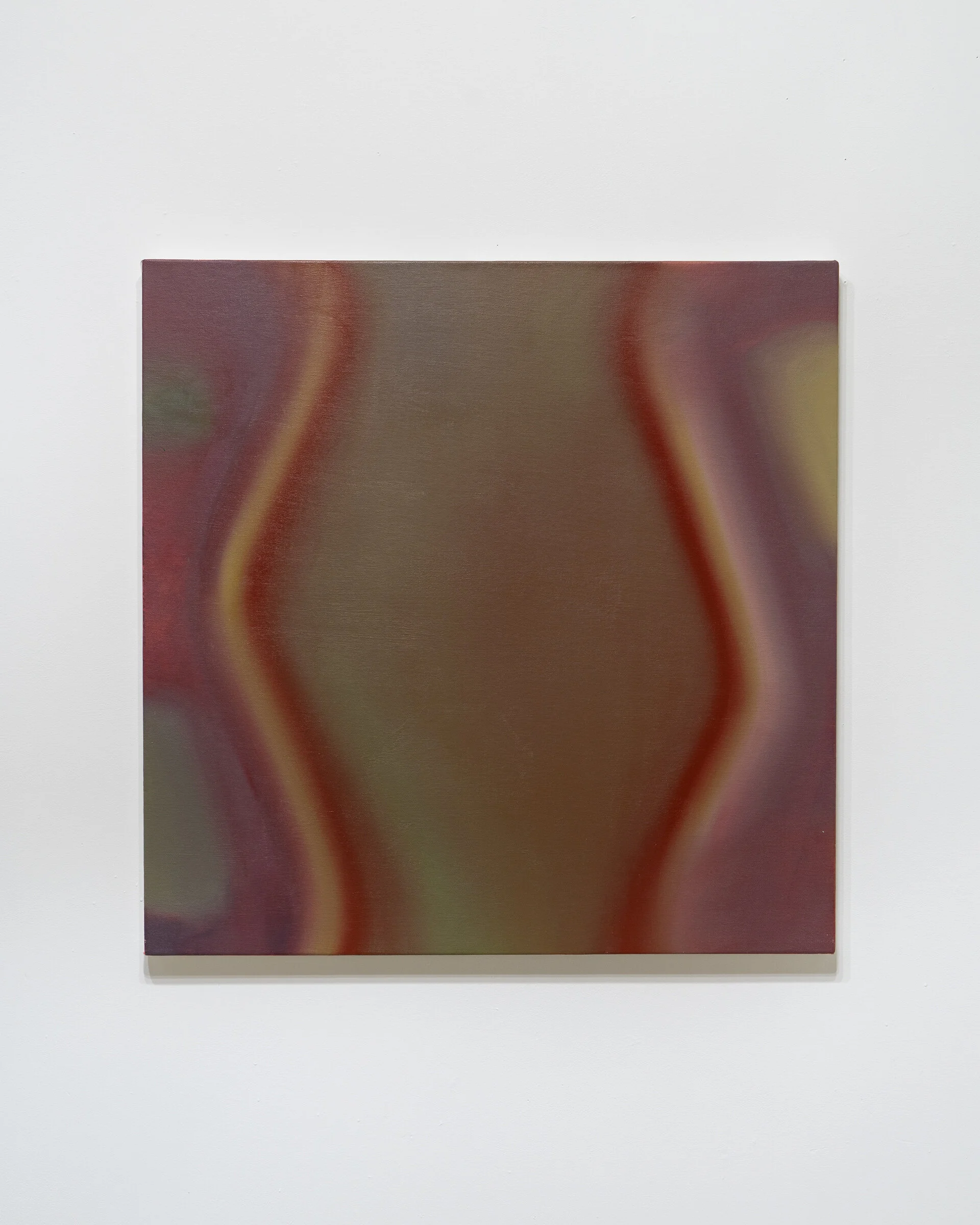 Kerning Oil on canvas 36 x 36 inches 2011