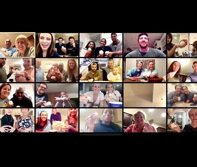 Look at all that beautiful cheese! A view from the After Party - following every Mozzarella Making Class, we host a private Zoom hangout so you can meet your new friends and show off your Mozz babies. 🚨 The deadline for joining Friday’s class