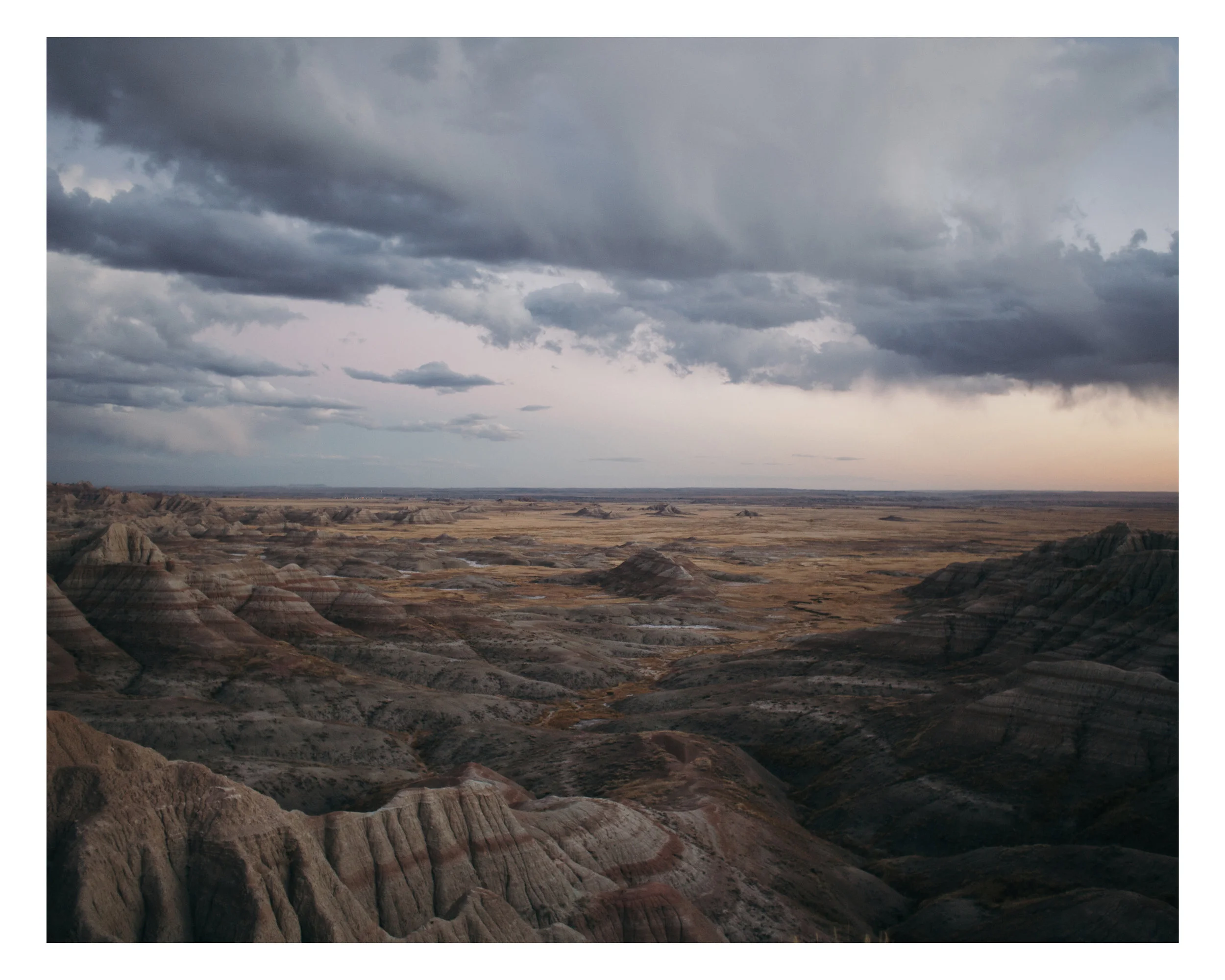 Evening in the Badlands