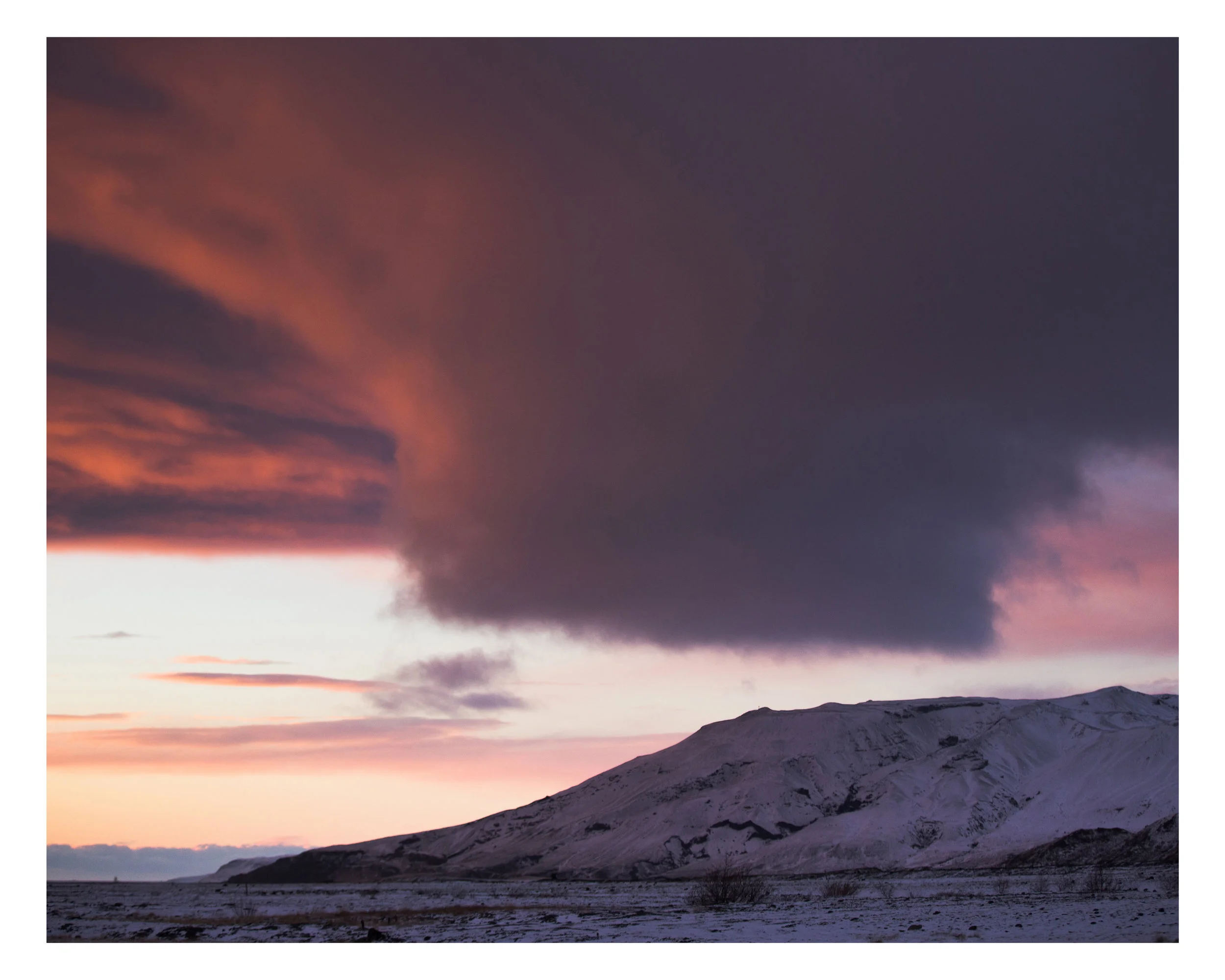Cloud Formation at sunset