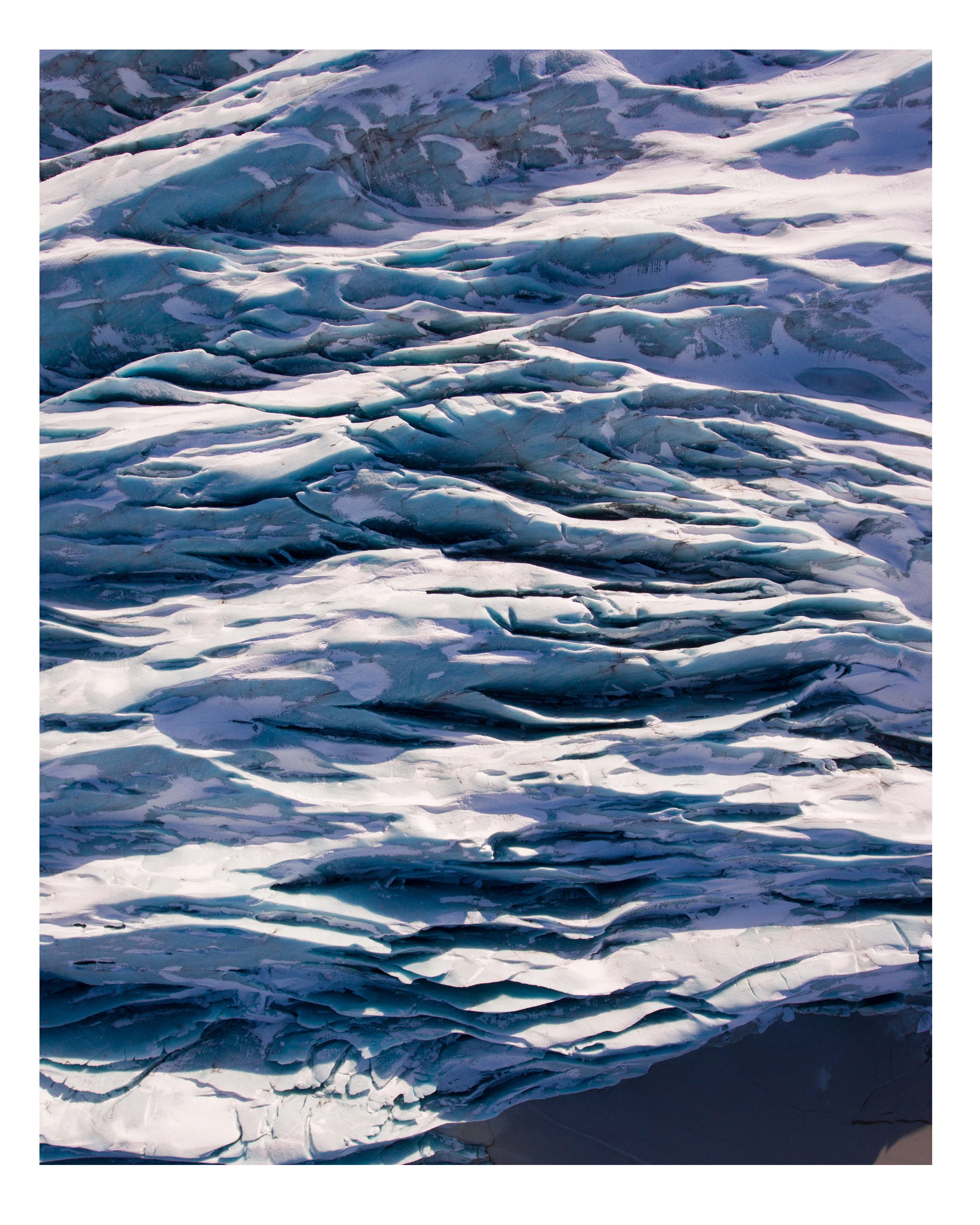 Views from above a Glacier