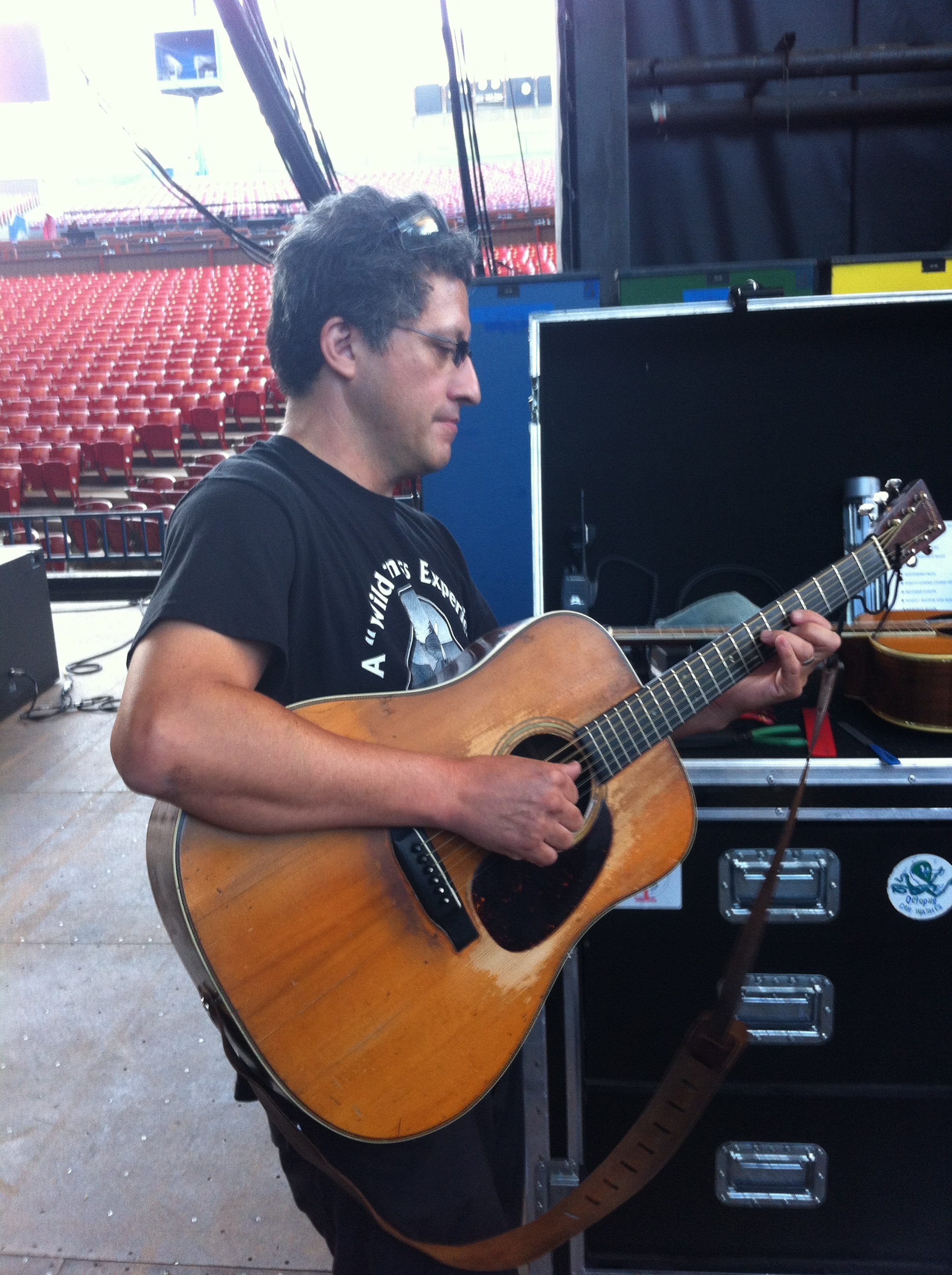 Working at the Bridge School Benefit